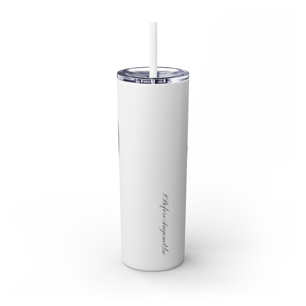 The Bae Skinny Tumbler with Straw, 20oz