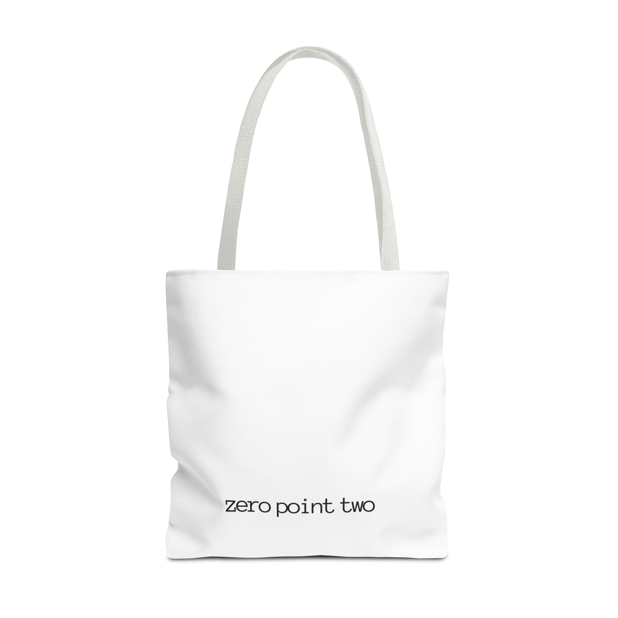 Zero Point Two Large Tote Bag Jewish Identity Tote Bag | Eco-Friendly Bag