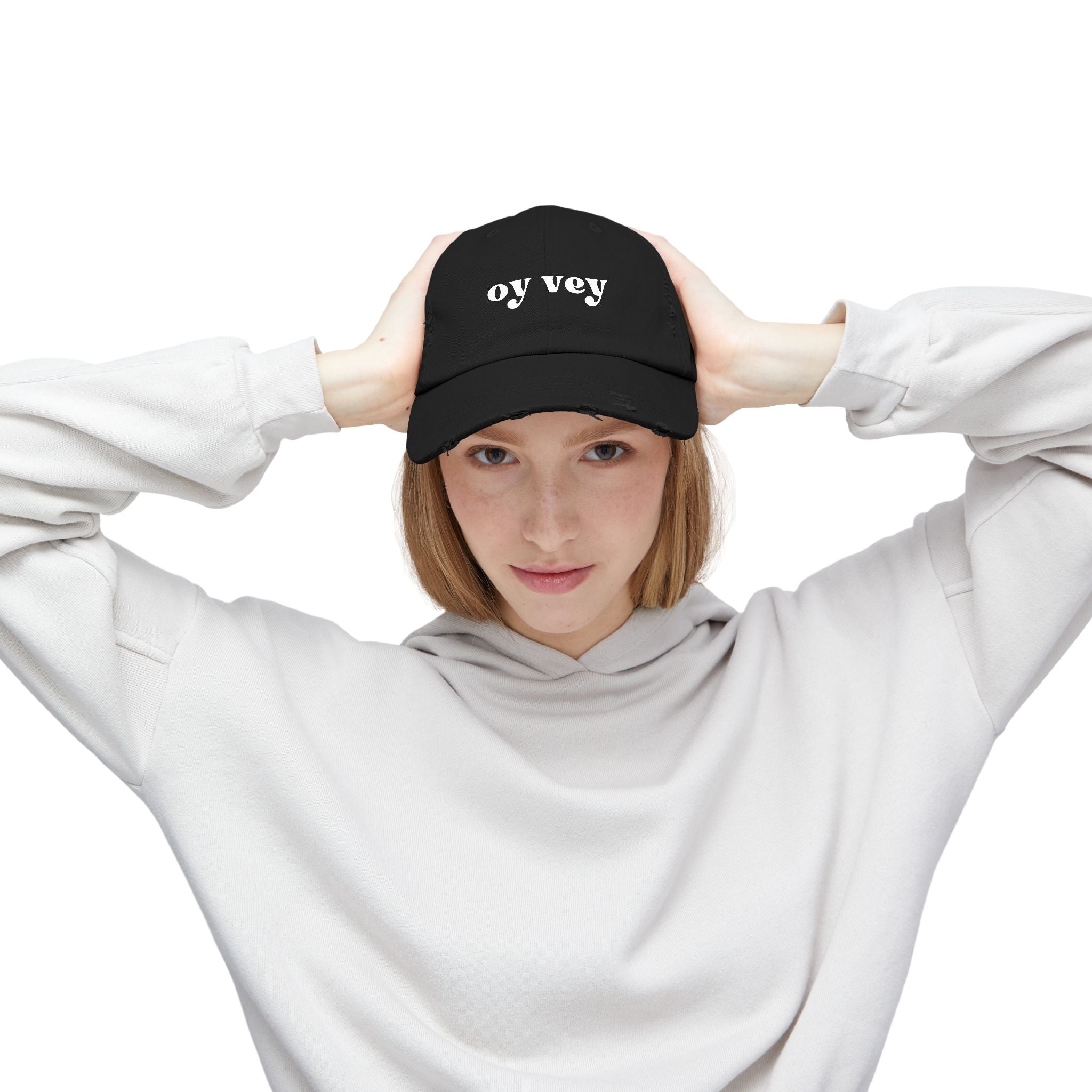 Oy Vey Baseball Cap Oy Vey Hat Jewish Pride Oy Vey Hat