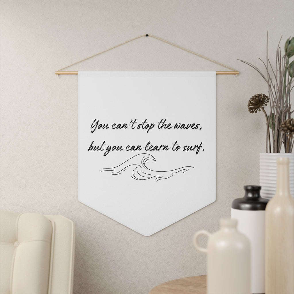 Learn to Surf Inspirational Pennant