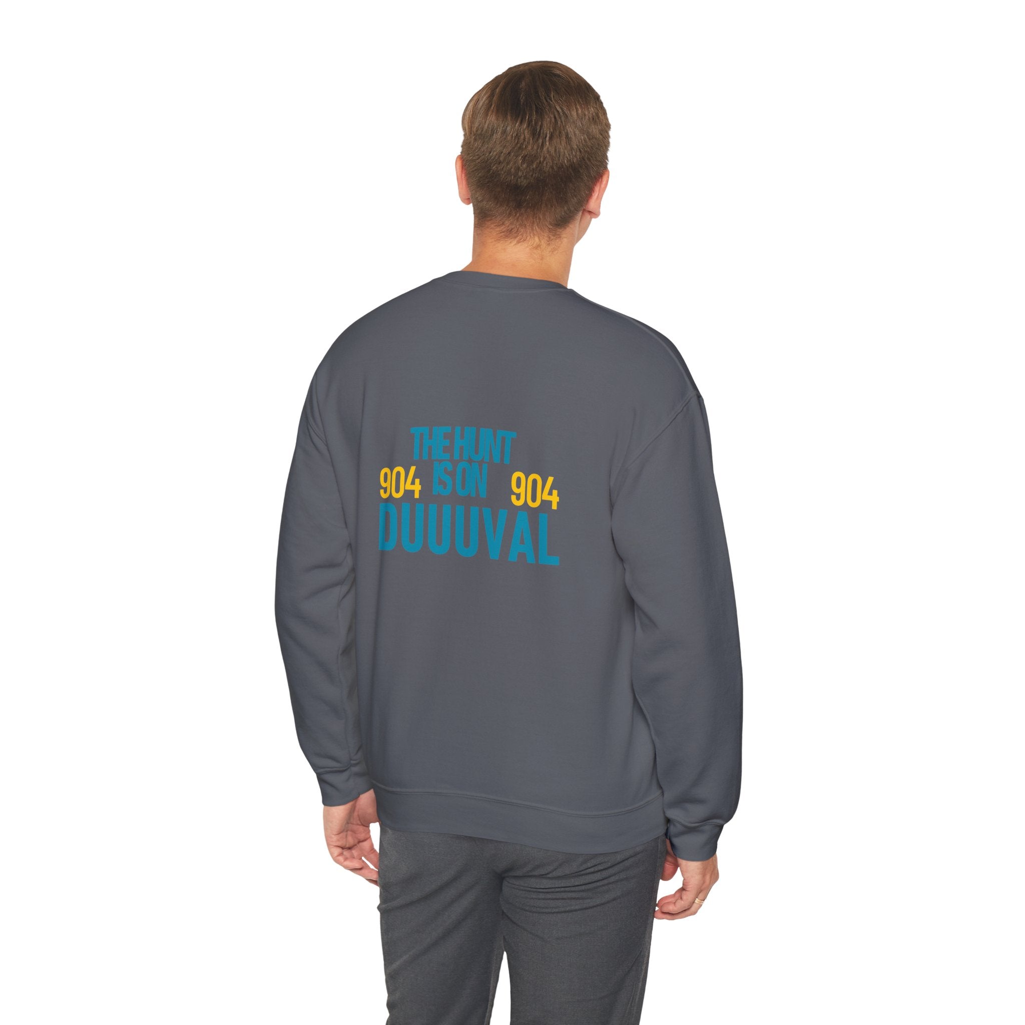 904 Duuuval Crewneck Sweatshirt -The Hunt is On Duuuval Travis Hunter Fan Wear