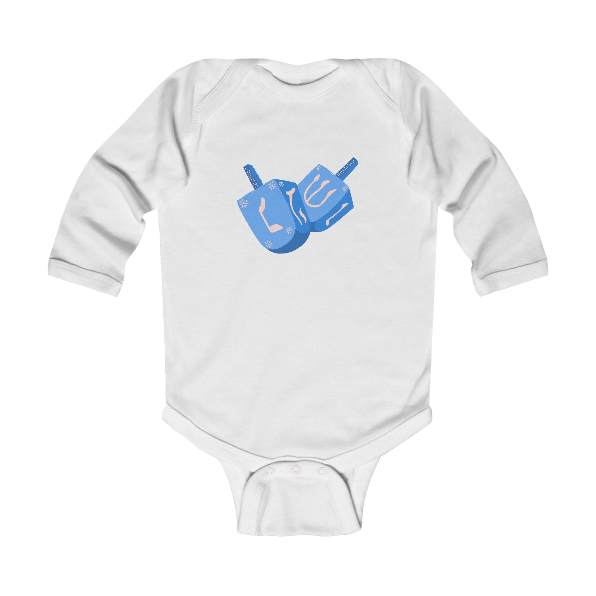Hanukkah Infant Long Sleeve Bodysuit Chanukah Onesie