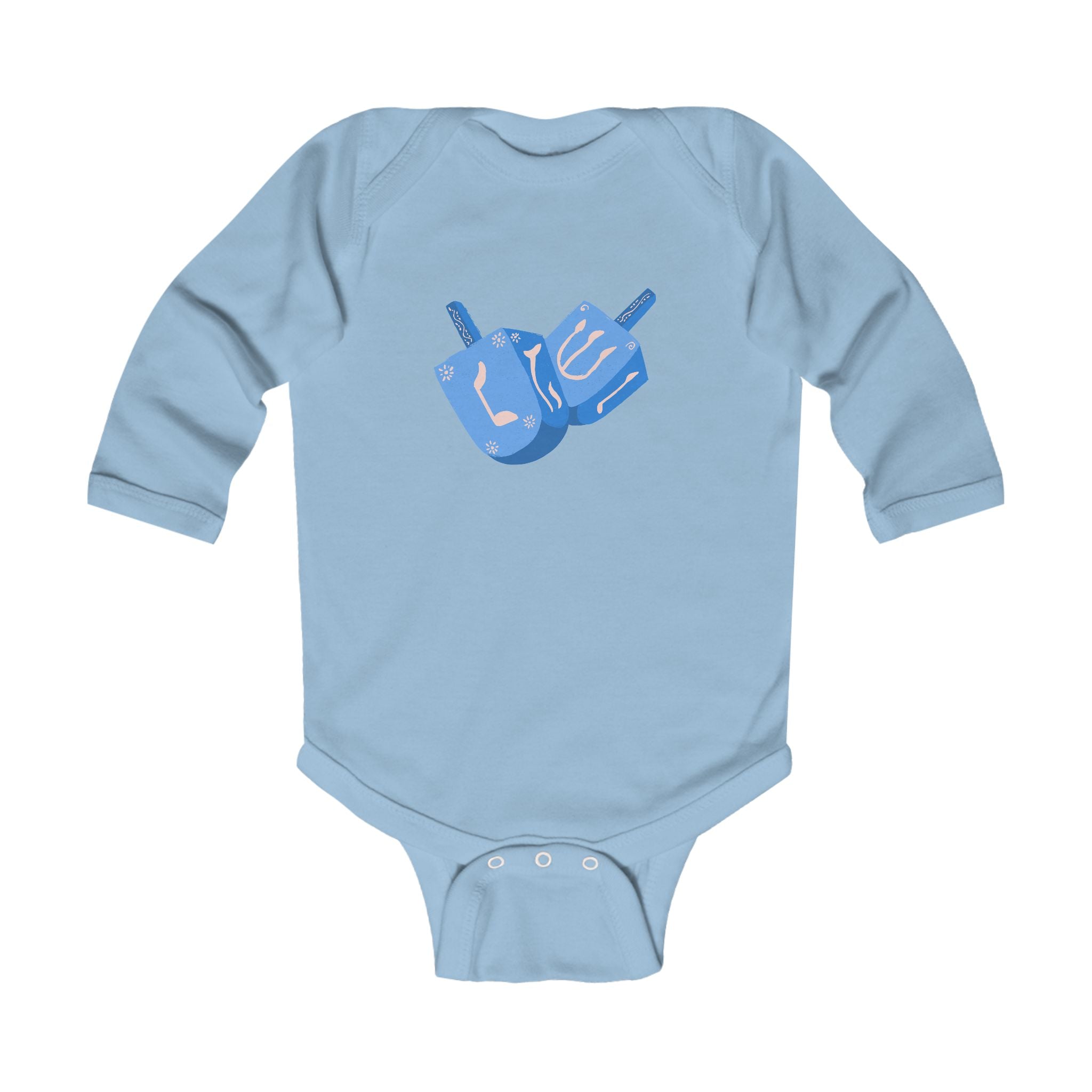 Hanukkah Infant Long Sleeve Bodysuit Chanukah Onesie