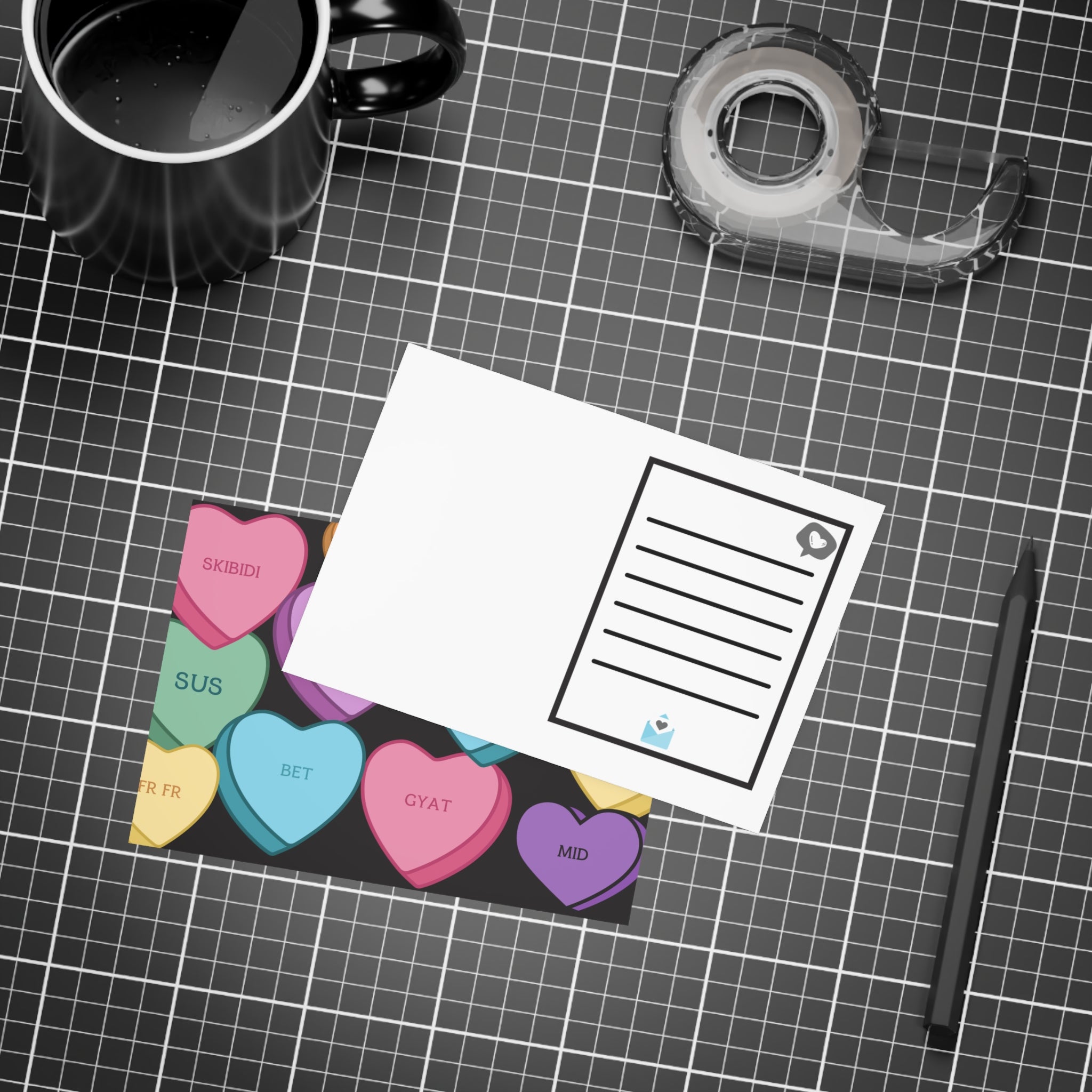 Kids Valentine's cards with Envelopes (10, 30, and 50pcs)