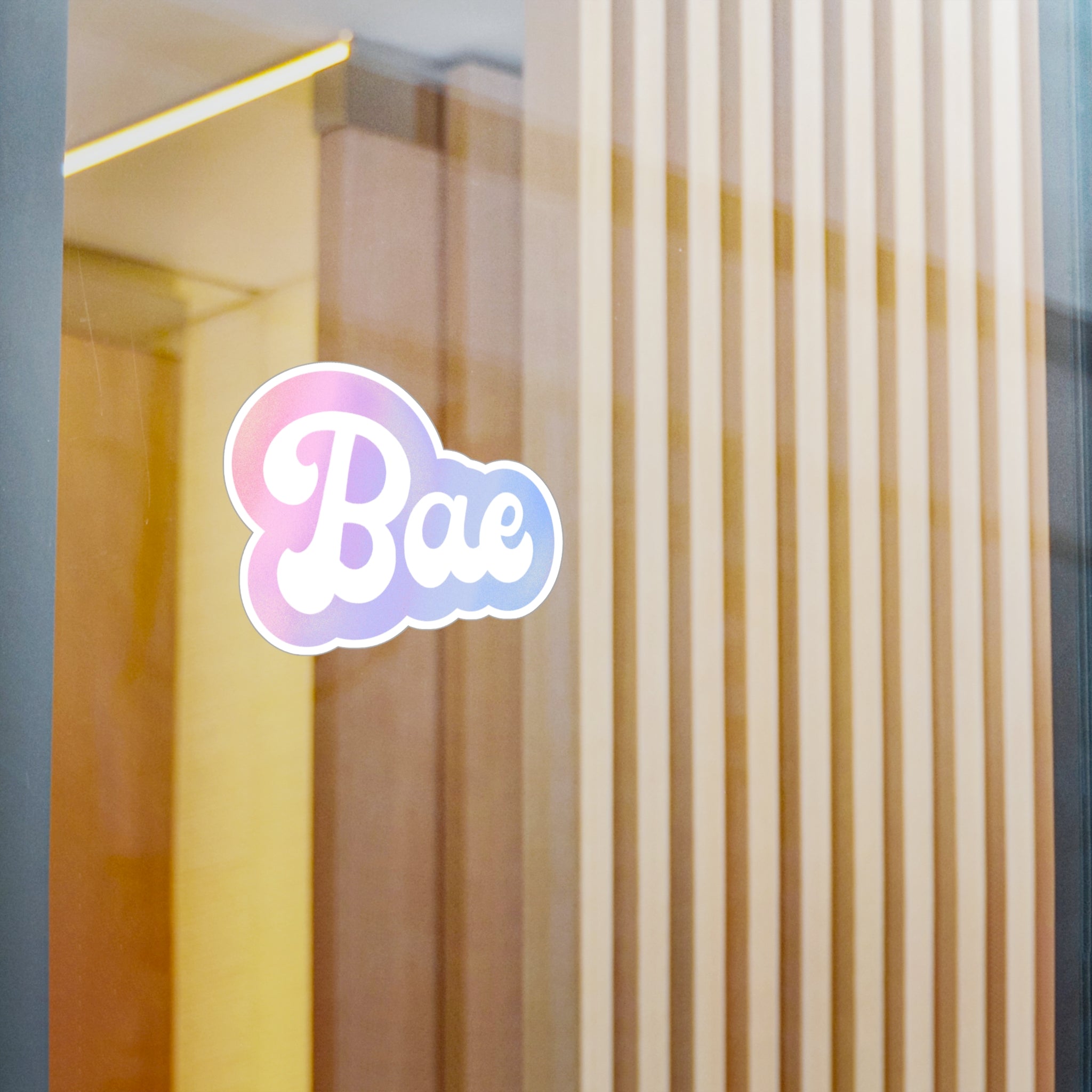 Bae Kiss-Cut Vinyl Decals