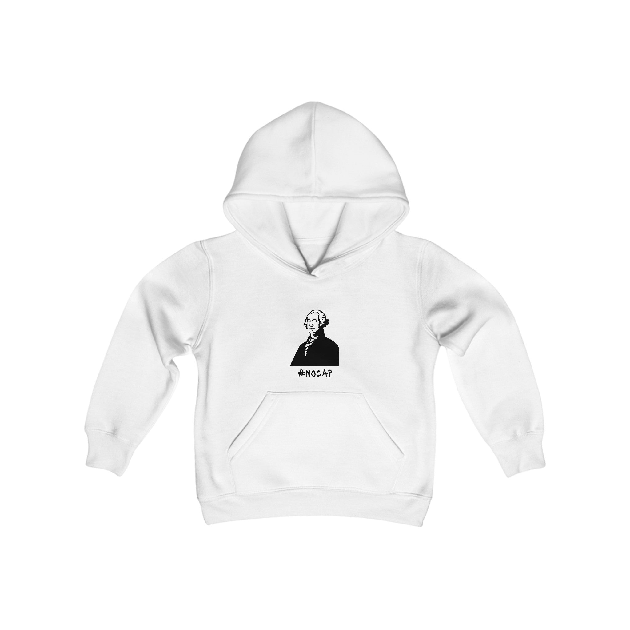 No Cap Youth Heavy Blend Hooded Sweatshirt several color options