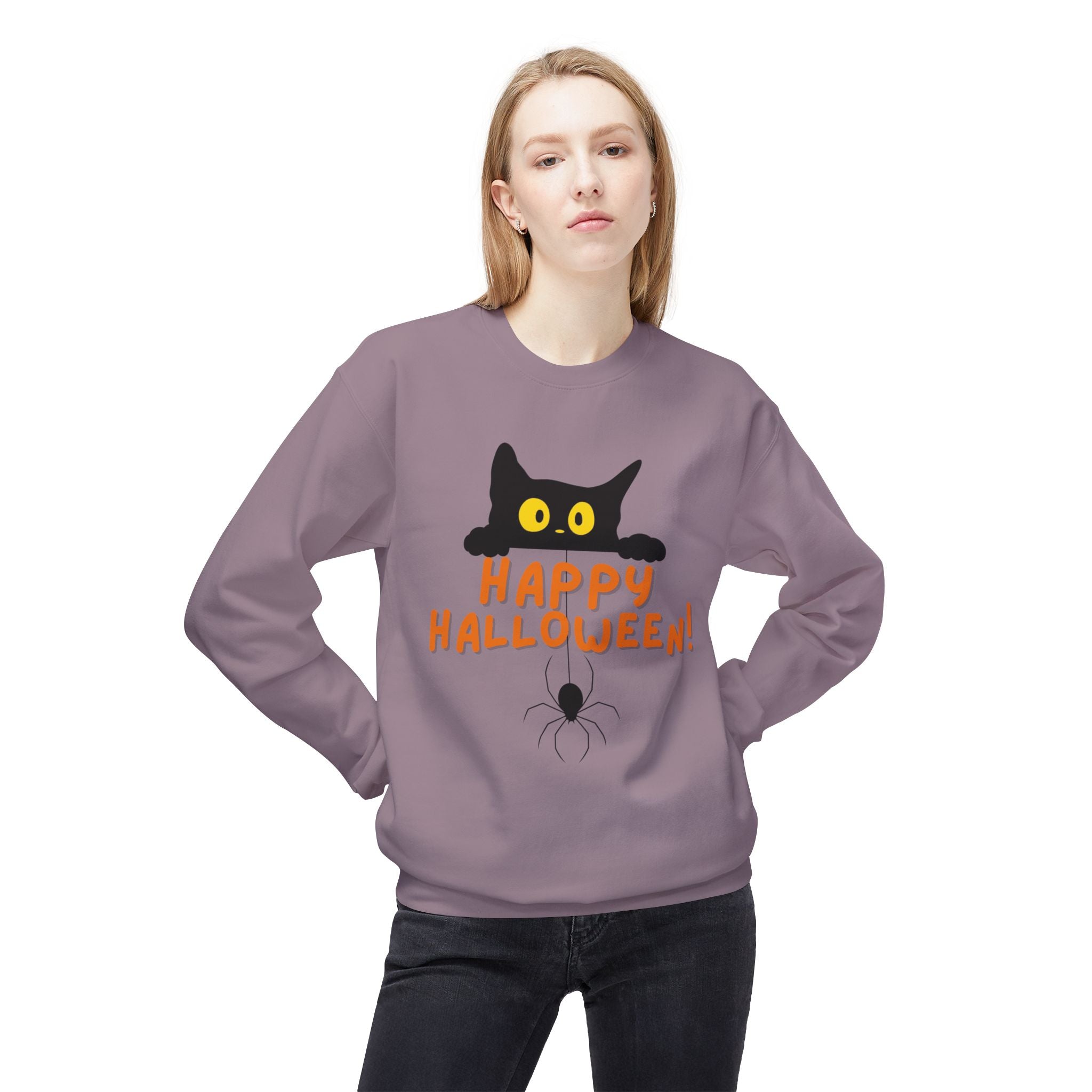 Halloween Sweatshirt for Halloween Shirt for Halloween Happy Halloween Sweatshirt Halloween Crewneck Sweatshirt