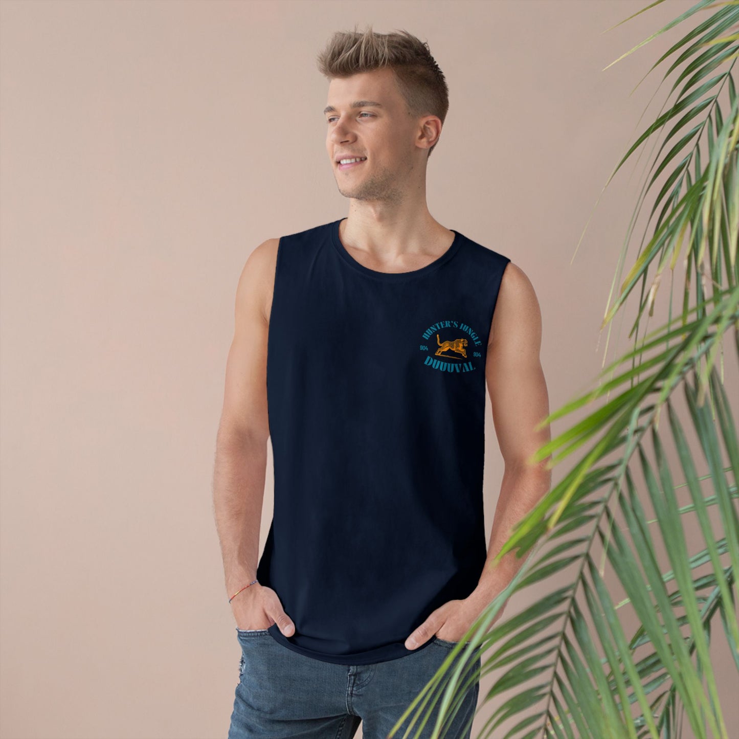 The Hunt is On Duuuval Sleevelss Shirt The Hunt is On Muscle Shirt Duuuval Jags Workout Top