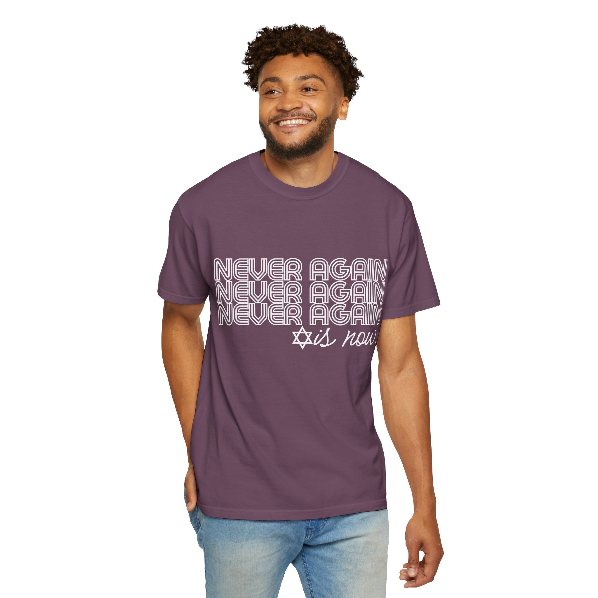 Never Again is Now T-shirt to End Hate