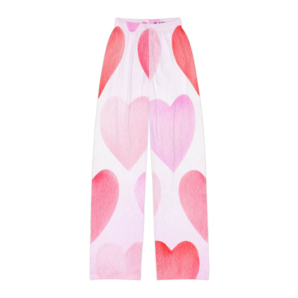 Kids Valentine's Pajama Pant Childrens Valentines Pant Children's Valentine's PJ Pant Valentines Kids Lounge Pants