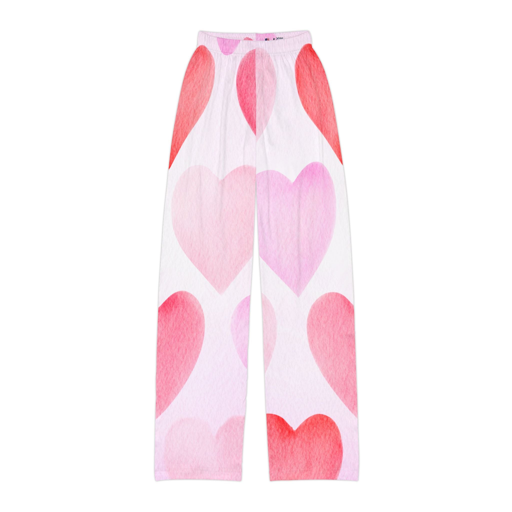 Kids Valentine's Pajama Pant Childrens Valentines Pant Children's Valentine's PJ Pant Valentines Kids Lounge Pants