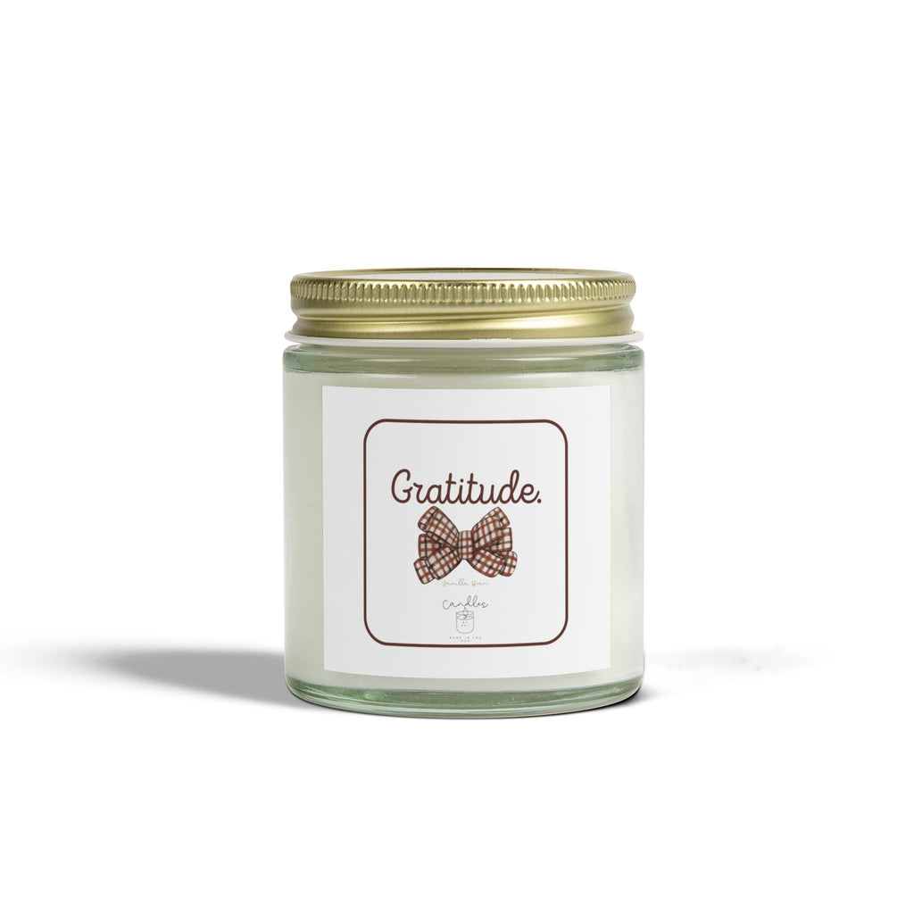 Gratitude Vanilla Bean Scented Candle Fall Scented Candle