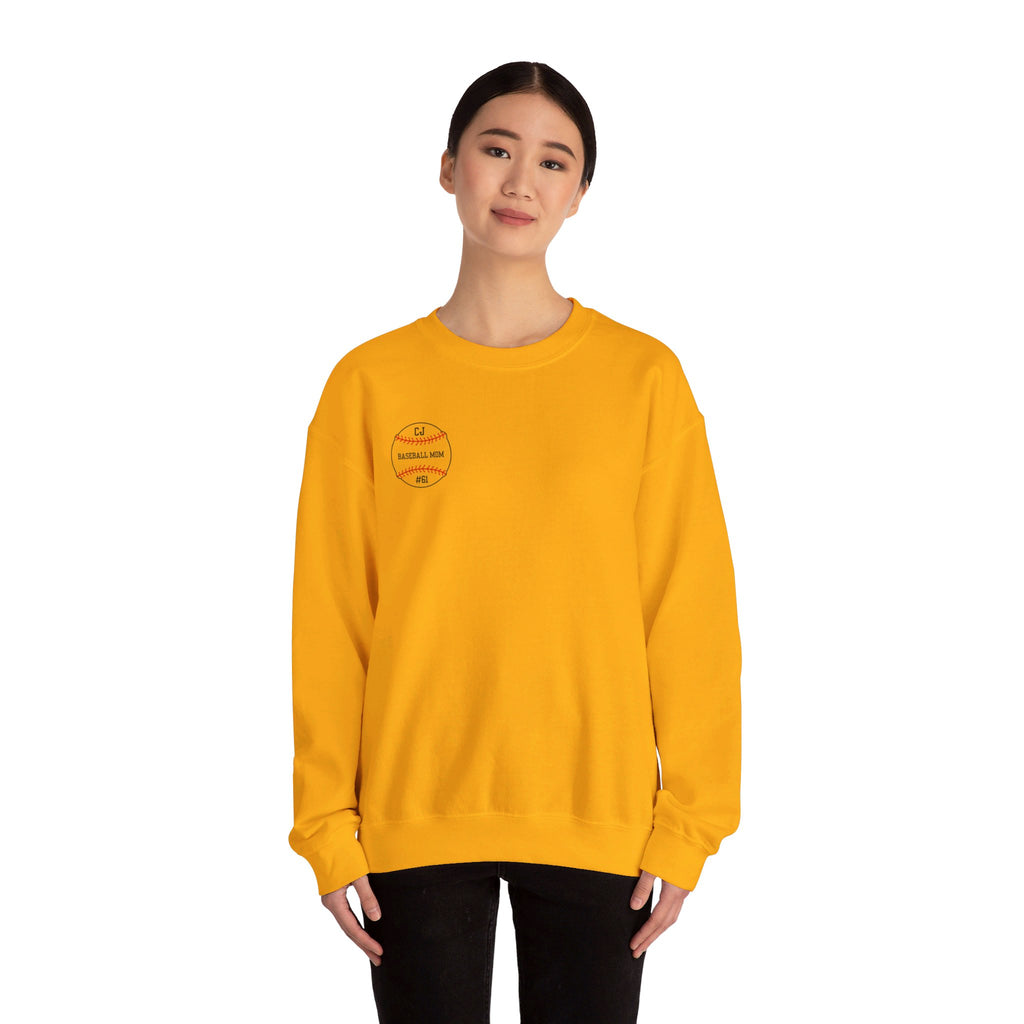 Custom Design CJs Mom Unisex Heavy Blend™ Crewneck Sweatshirt