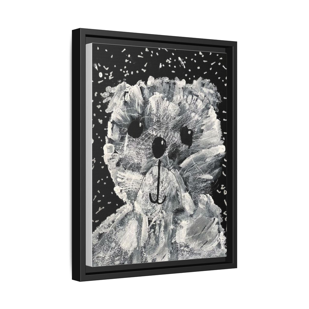 Theodore Roosevelt, Teddy Bear Matte Canvas, Framed Art by Jackson Smith