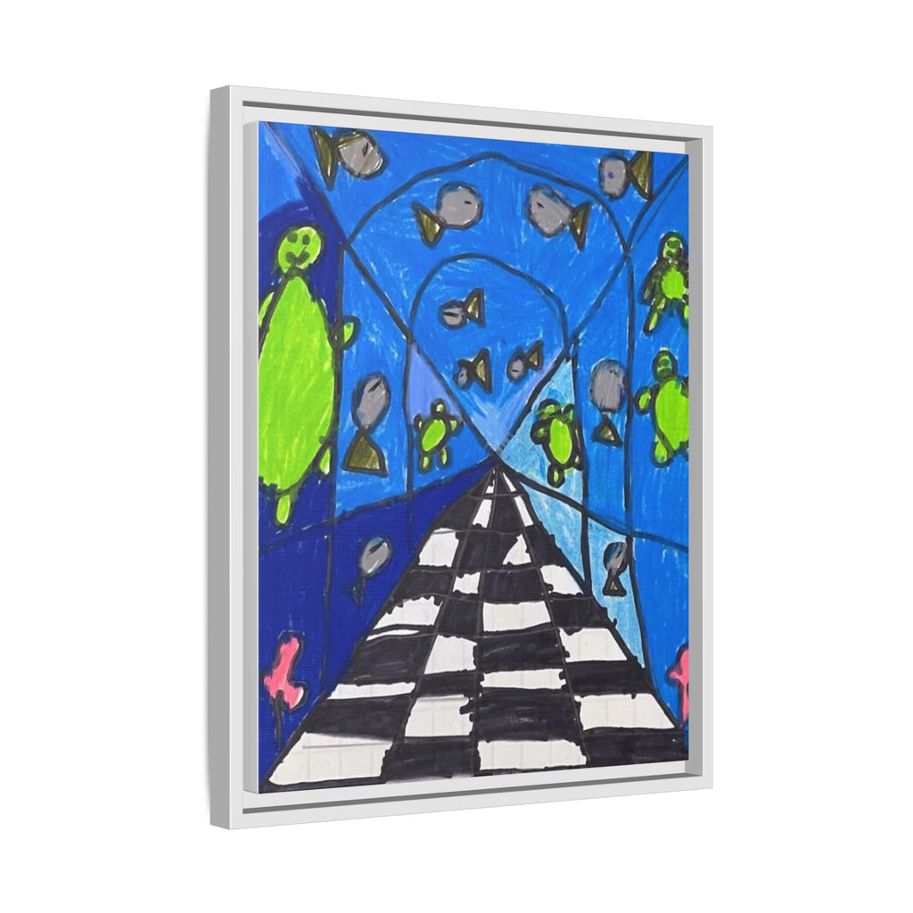 Creating Space Matte Canvas, Framed Art by Jackson Smith