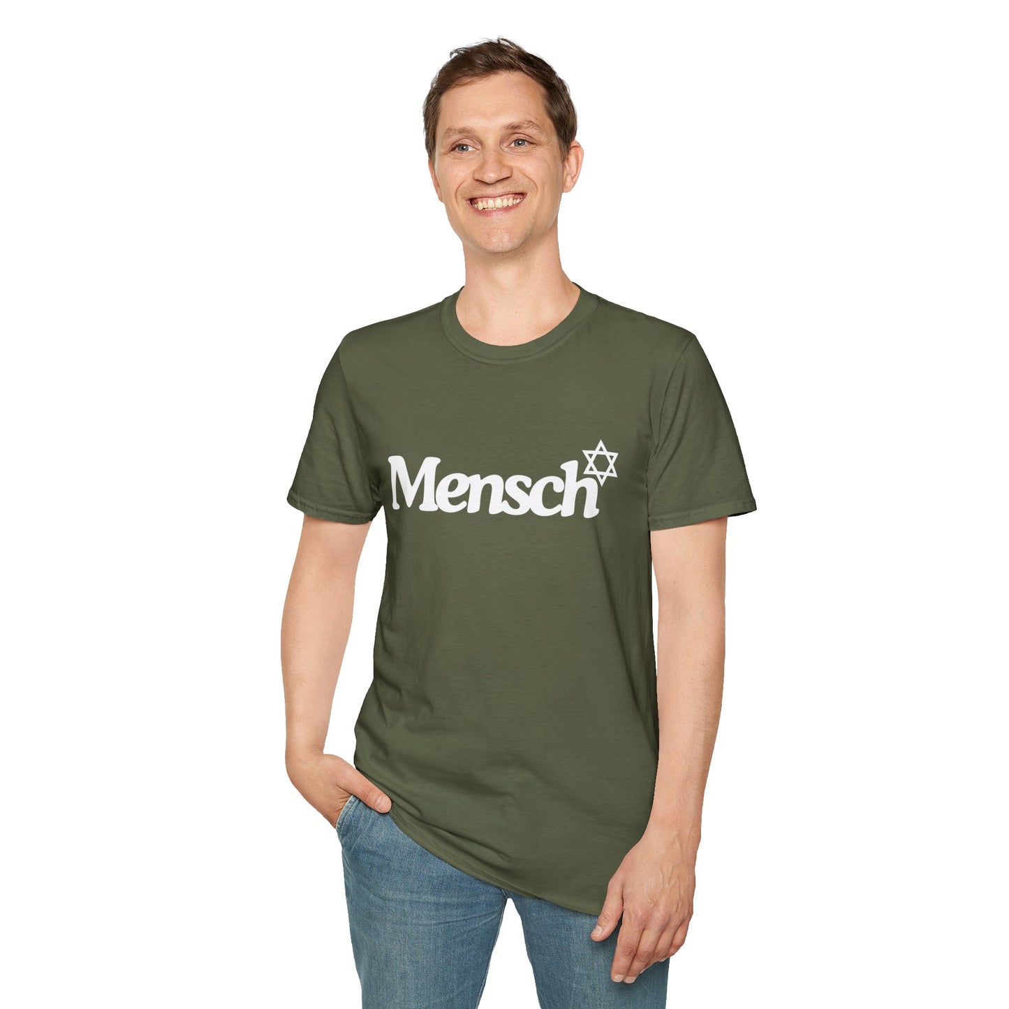 Mensch T Shirt Softstyle Mensch T-Shirt Gift for Mensch