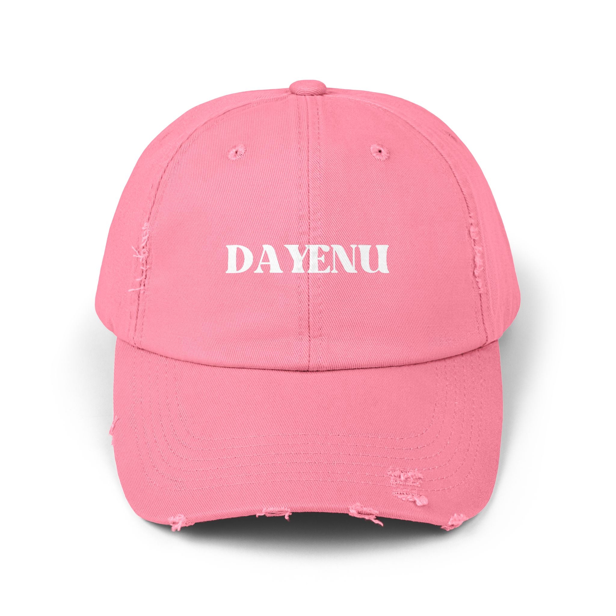 Dayenu Jewish Pride Baseball Hat  Distressed Cap with 'DAYENU' Jewish Gifts