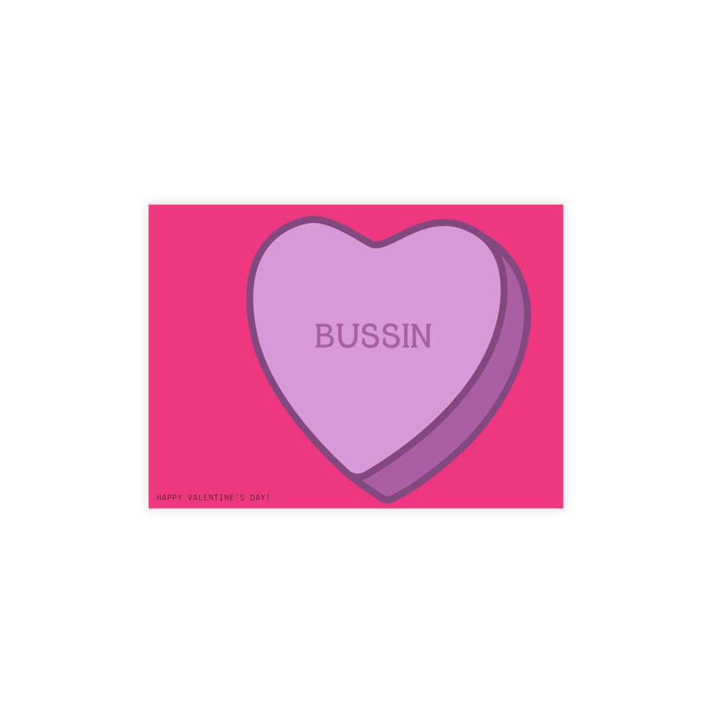 Bussin Valentine's Day Card Packs Valentine's Student Card Bundles (envelopes included)