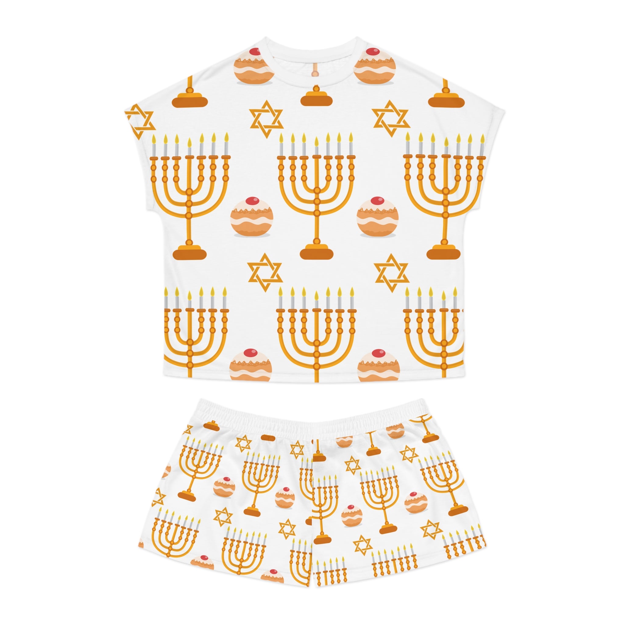 The Mensch Women's Hanukkah Pajama Set