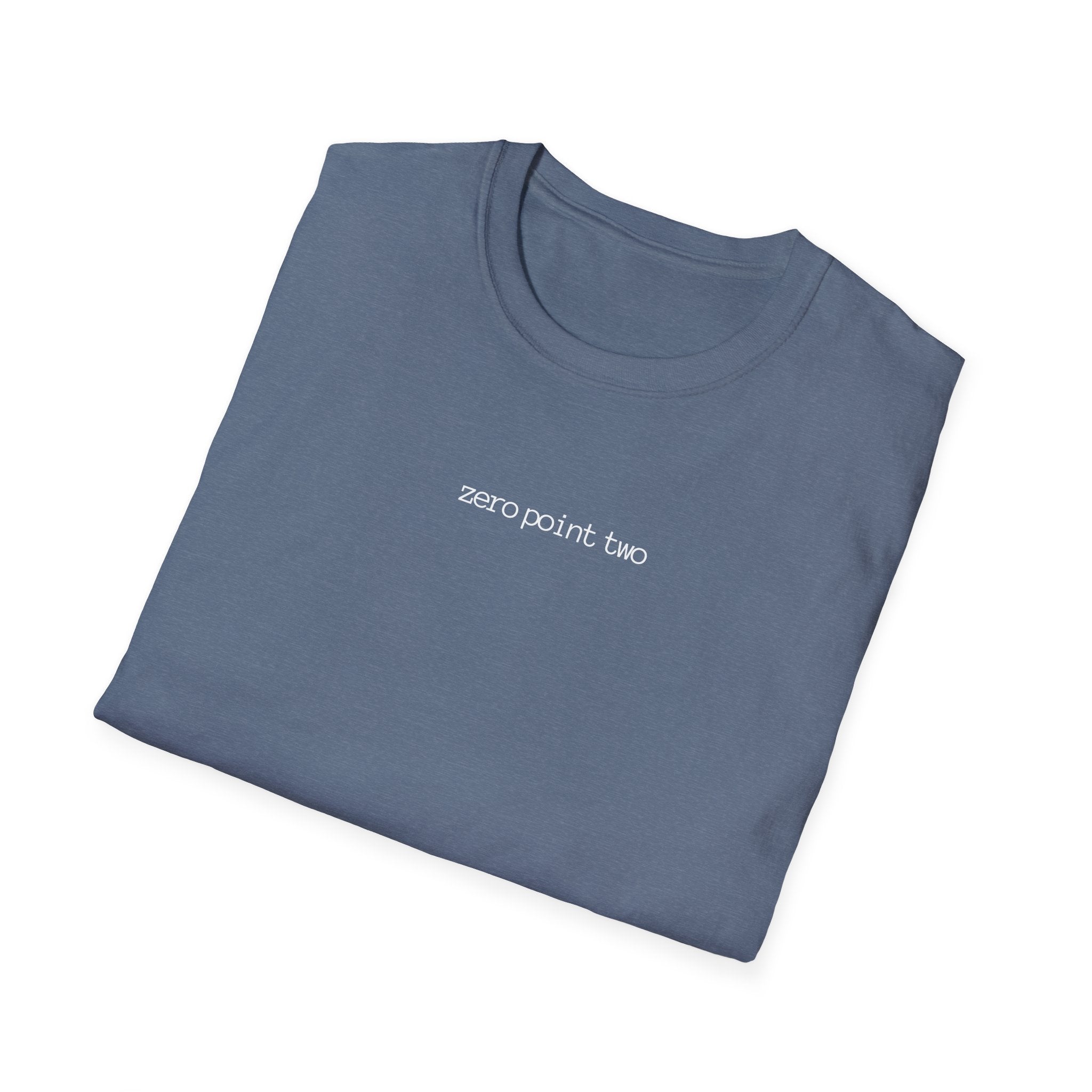 Zero Point Two T Shirt Soft Style 0.2 Jewish Identity Tee Shirt Adult Unisex Style