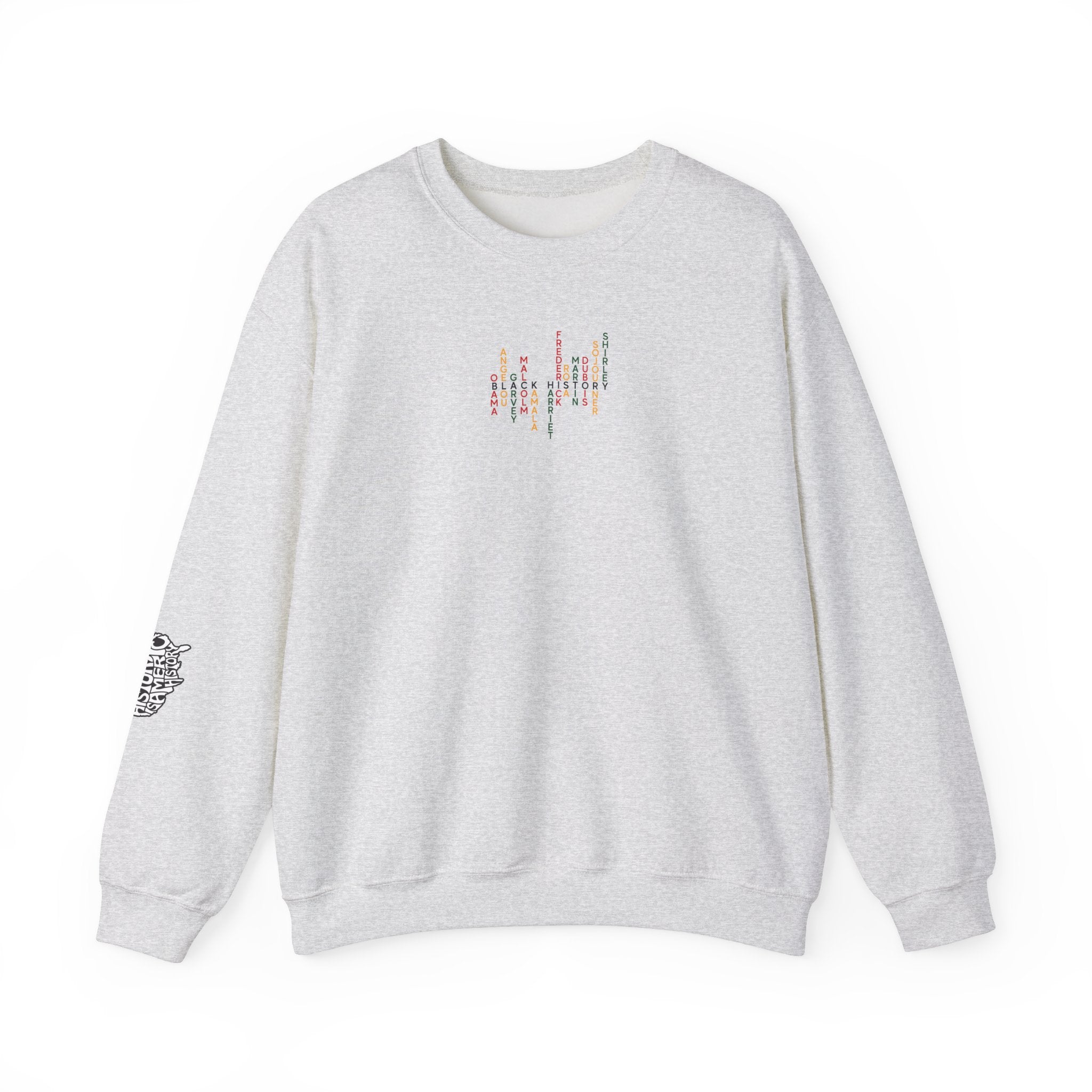 Black History Leaders Sweatshirt Black History Sweatshirt Black Leaders Custom Design Sweatshirt