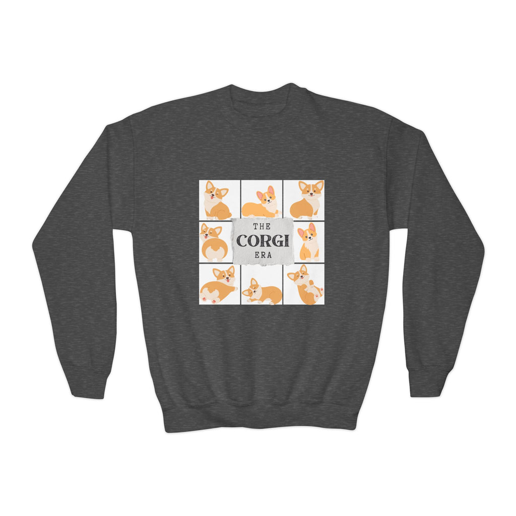 The Corgi Era Youth Crewneck Sweatshirt