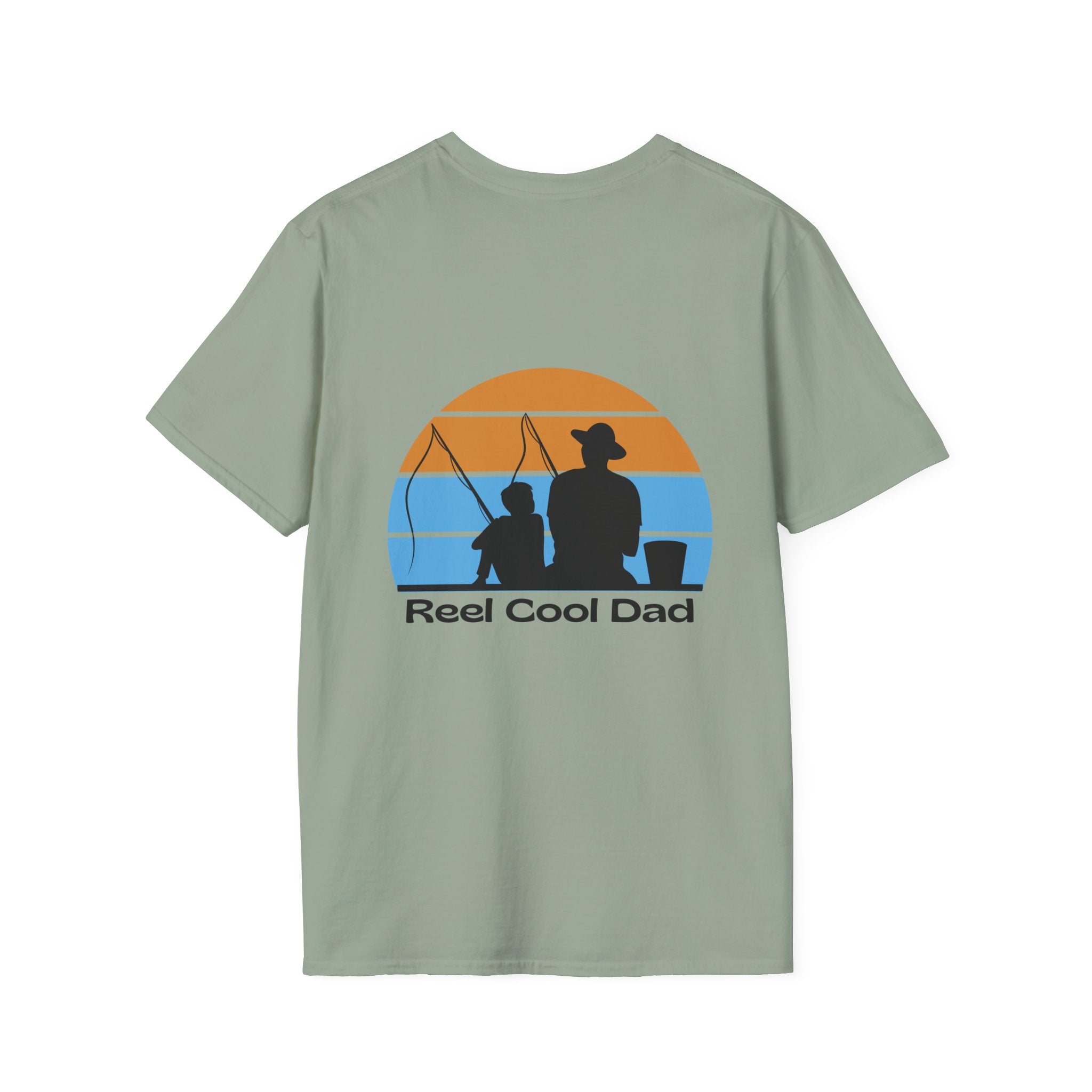 Reel Cool Dad Fishing T-Shirt, Father's Day Gift, Softstyle Tee, Fishing Apparel