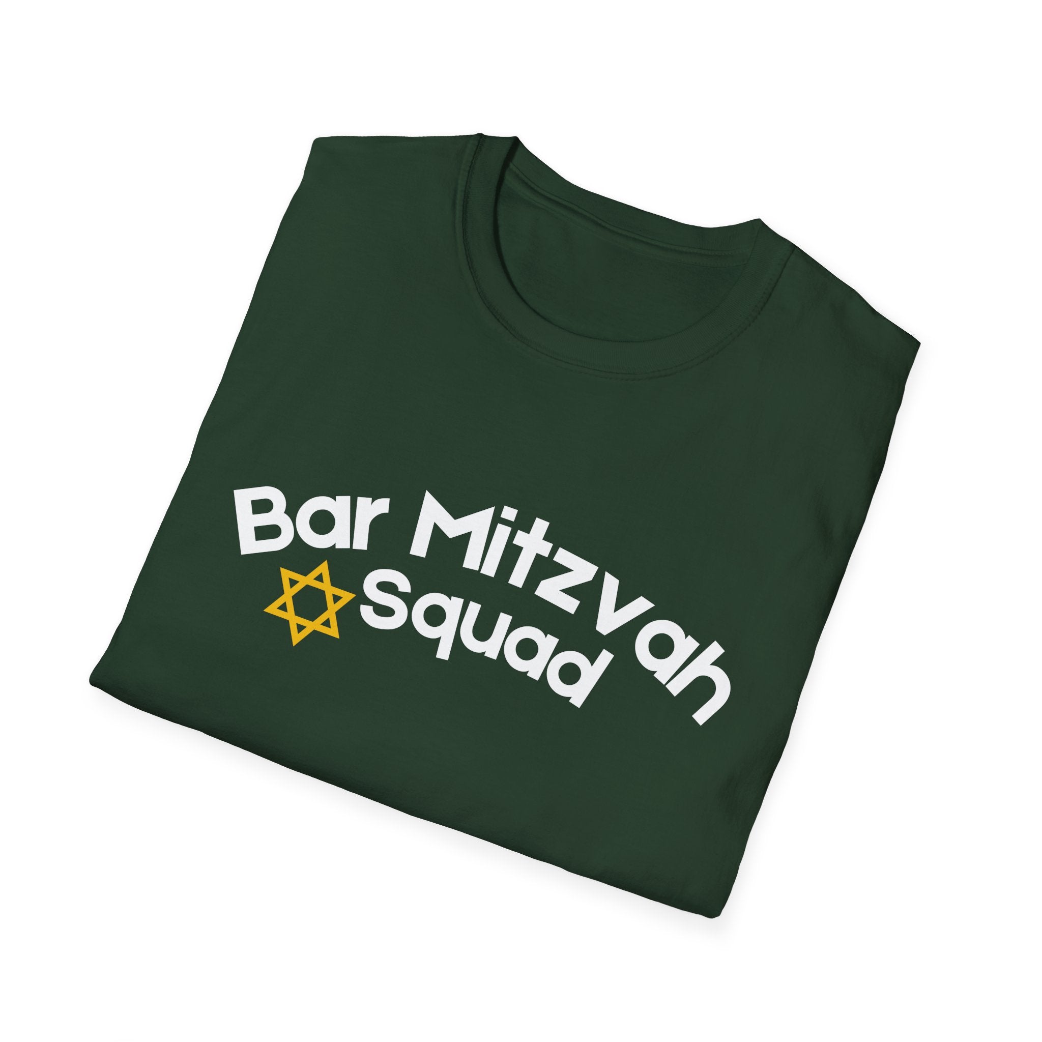 Bar Mitzvah Squad T Shirt Party Favor Bar Mitzvah Squad T-Shirt