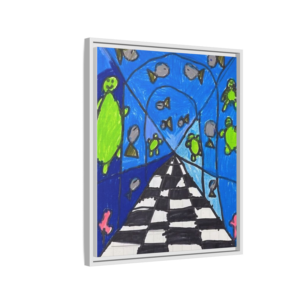 Creating Space Matte Canvas, Framed Art by Jackson Smith