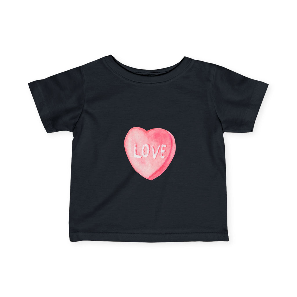 Infant Valentine's Day T Shirt Baby Valentine's Jersey Tee Valentine's Baby Tee