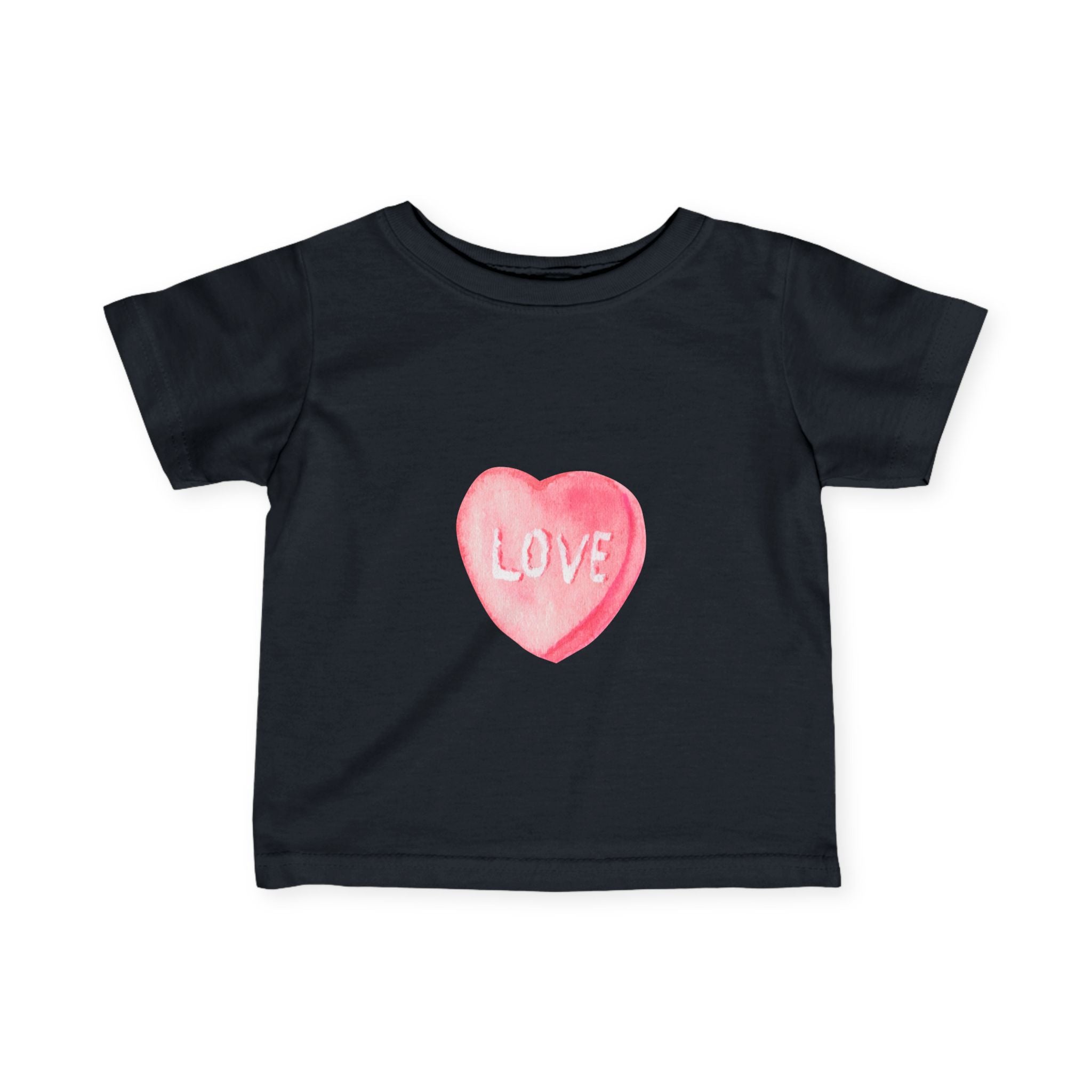 Infant Valentine's Day T Shirt Baby Valentine's Jersey Tee Valentine's Baby Tee