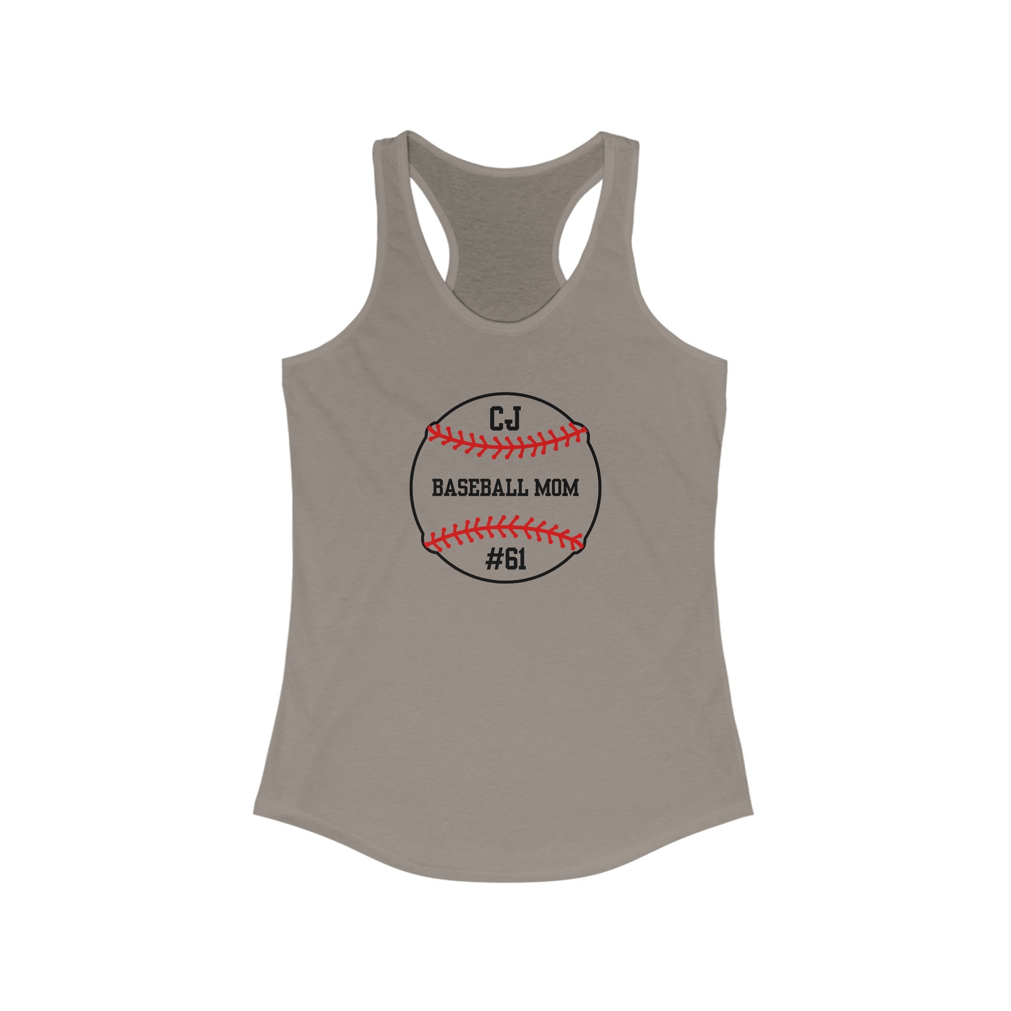 Custom Design CJs MOM Women's Ideal Racerback Tank