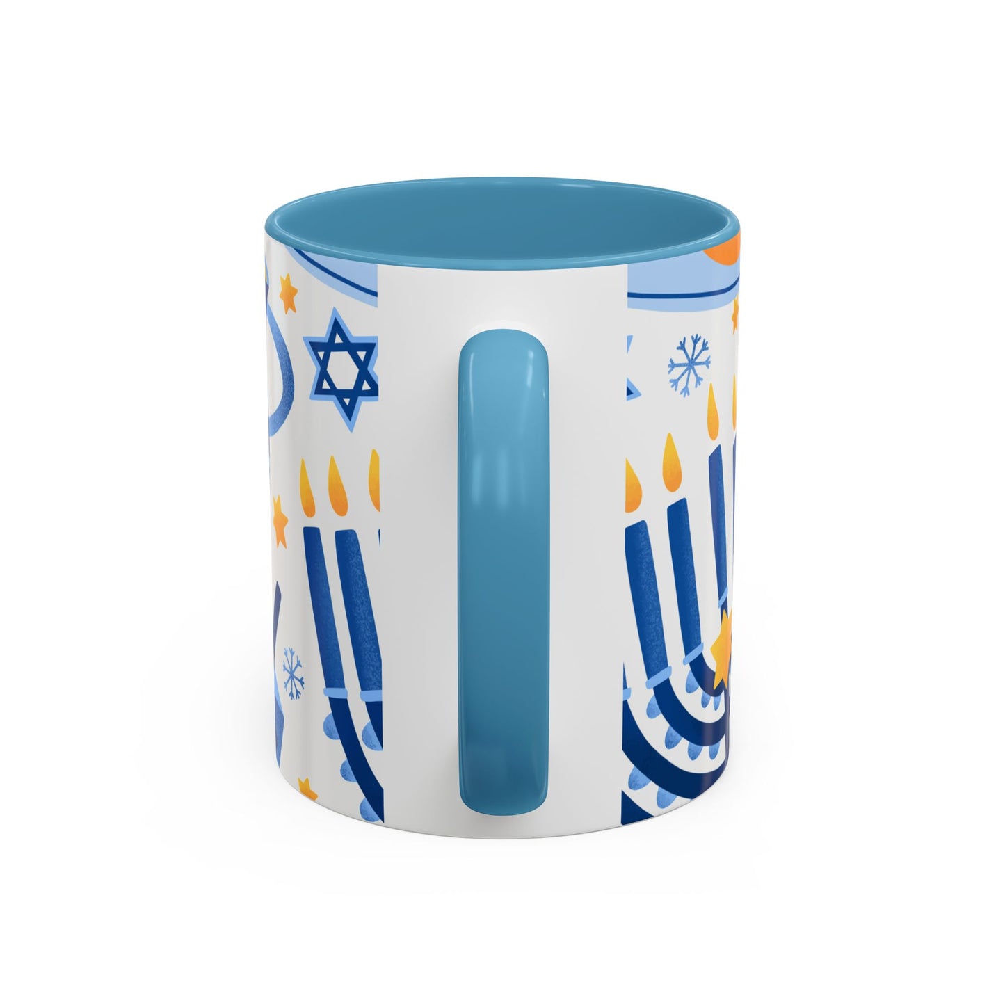 Bubbe's Hanukkah Accent Mug