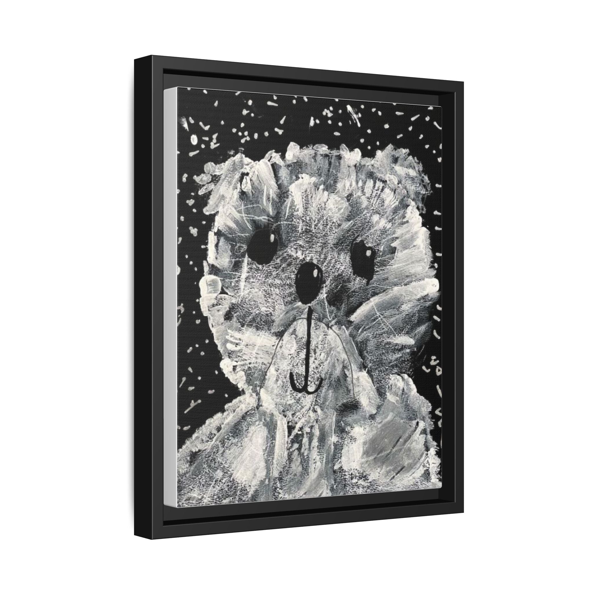 Theodore Roosevelt, Teddy Bear Matte Canvas, Framed Art by Jackson Smith