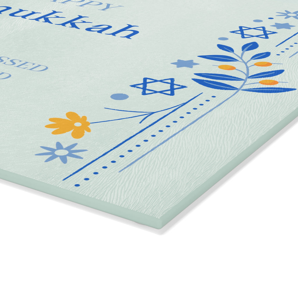 Menorah Trays for Hanukkah Gift - Hanukkah Drip Trays - Hanukkah Decorations - Chanukah Candle Wax Drip Tray - Jewish Home Decor