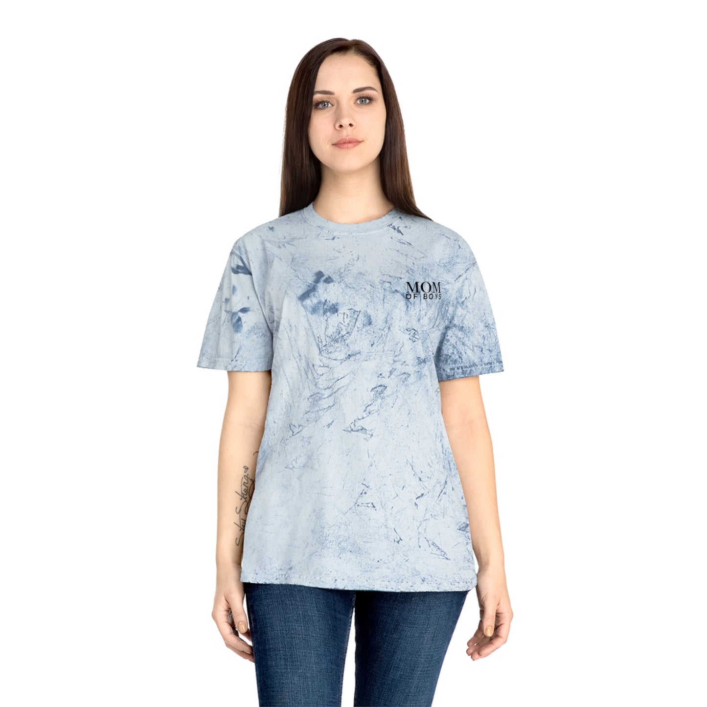 Mom of Boys Color Blast T-Shirt, Unique T-Shirt for Moms, Gift for Mother's Day