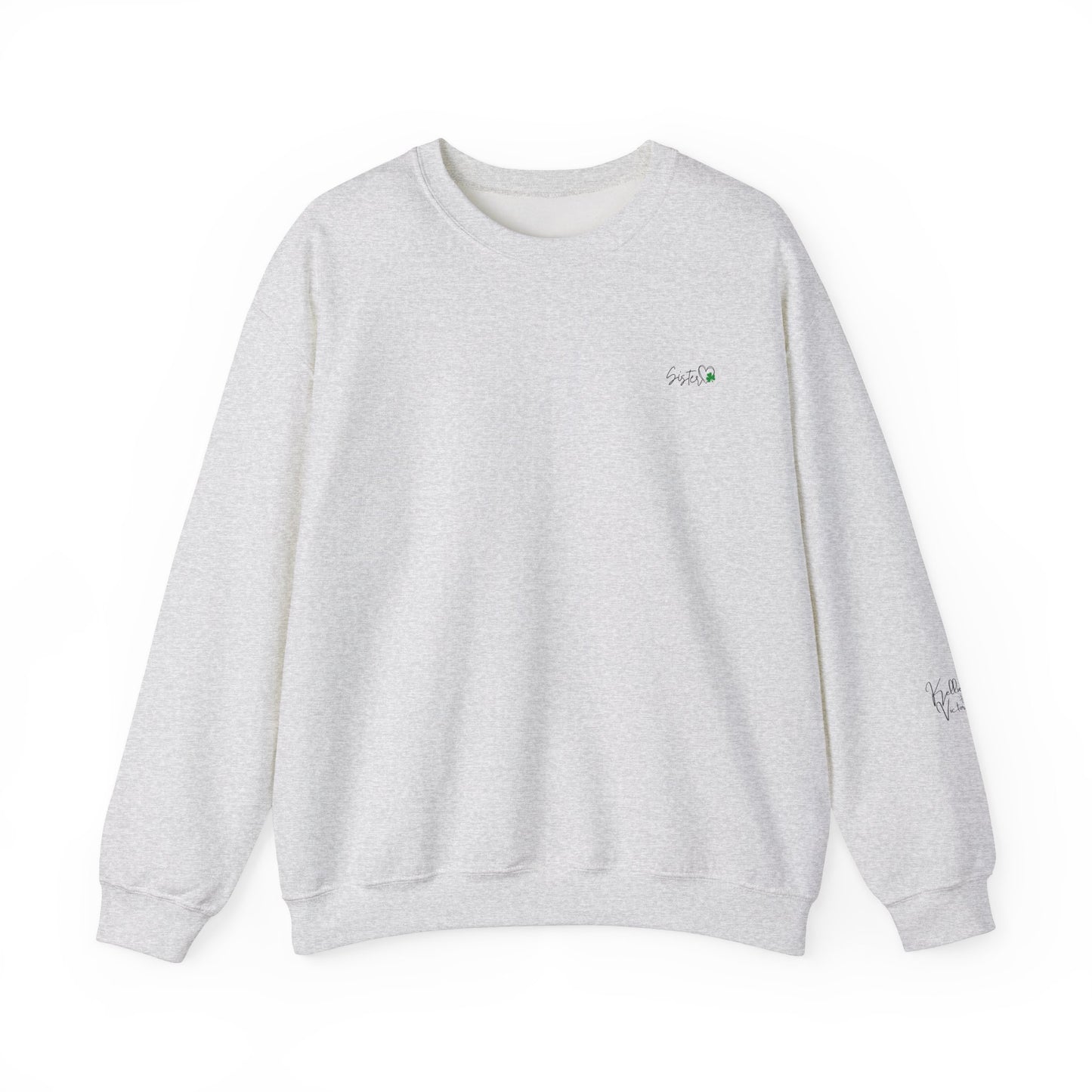 Custom Sister Sweatshirt Custom Name Order Sister Sweatshirt