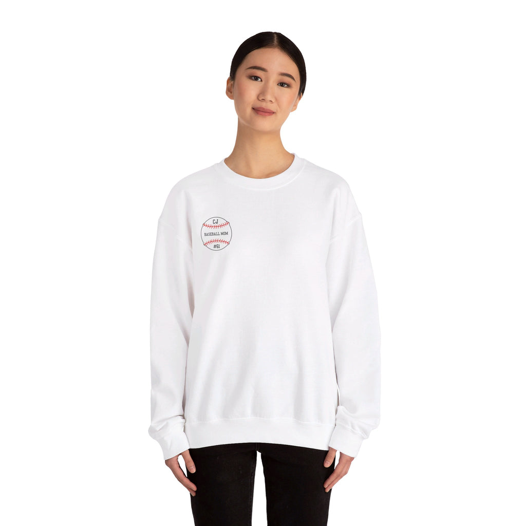 Custom Design CJs Mom Unisex Heavy Blend™ Crewneck Sweatshirt