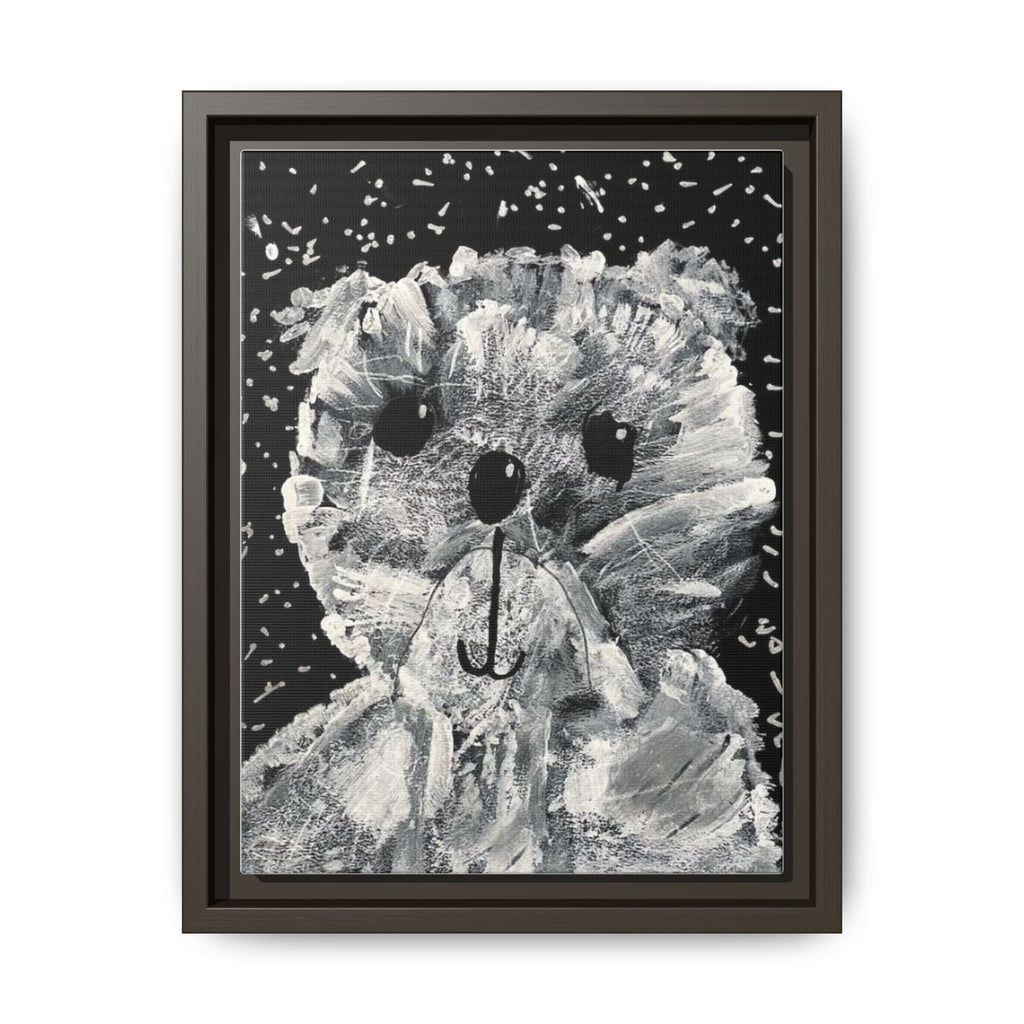 Theodore Roosevelt, Teddy Bear Matte Canvas, Framed Art by Jackson Smith