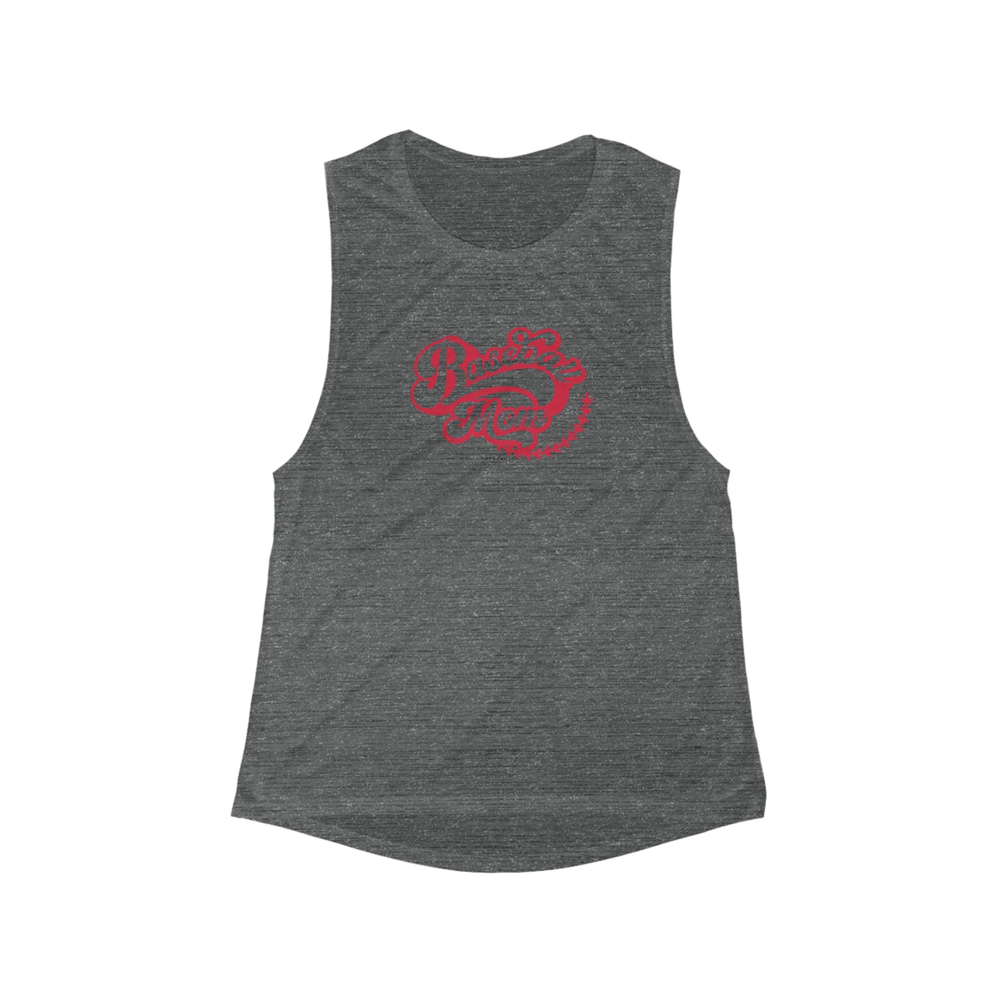 Baseball Mom Women's Flowy Scoop Muscle Tank