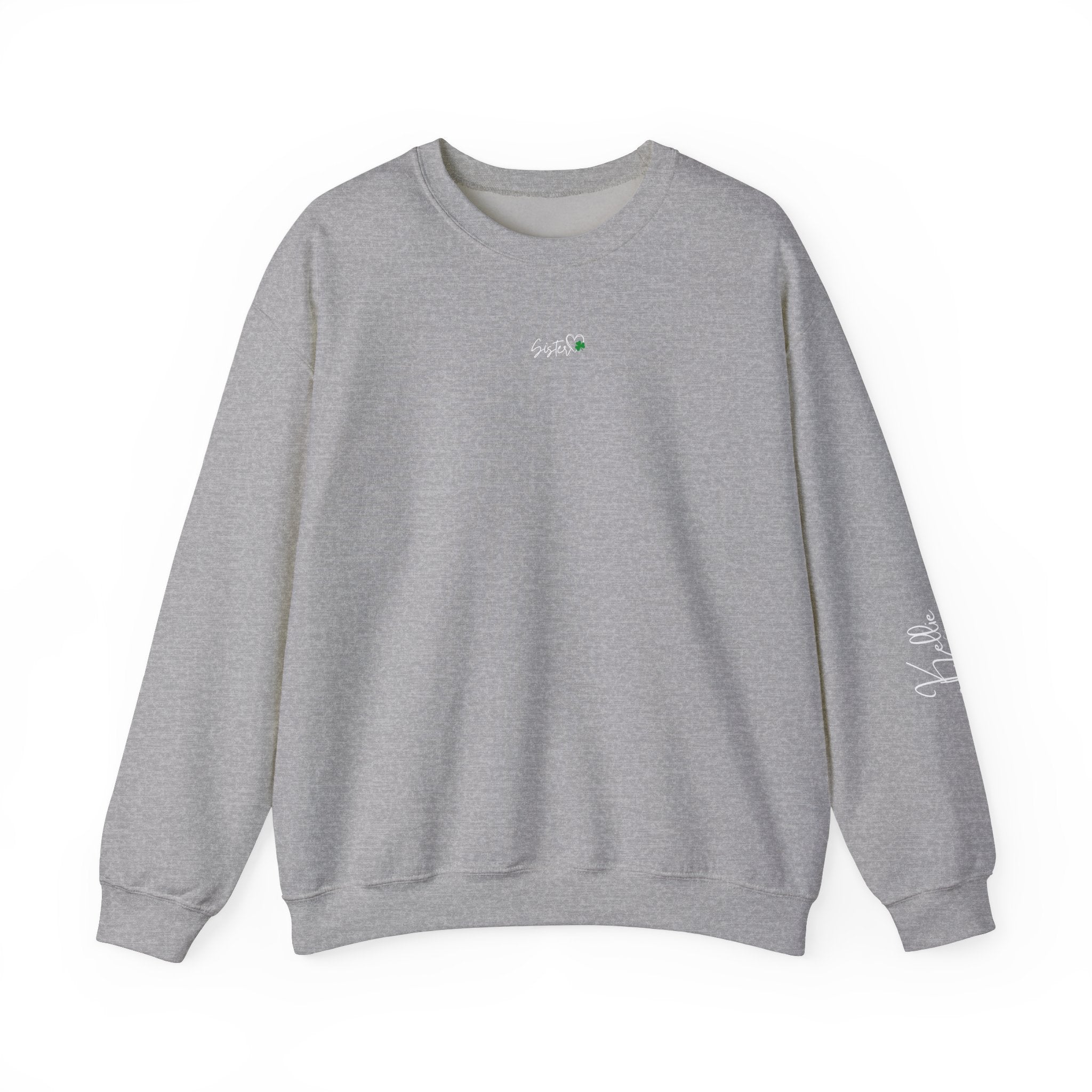 Custom Irish Sisters Sweatshirt Celebrate Sisterhood with a Touch of Irish Charm