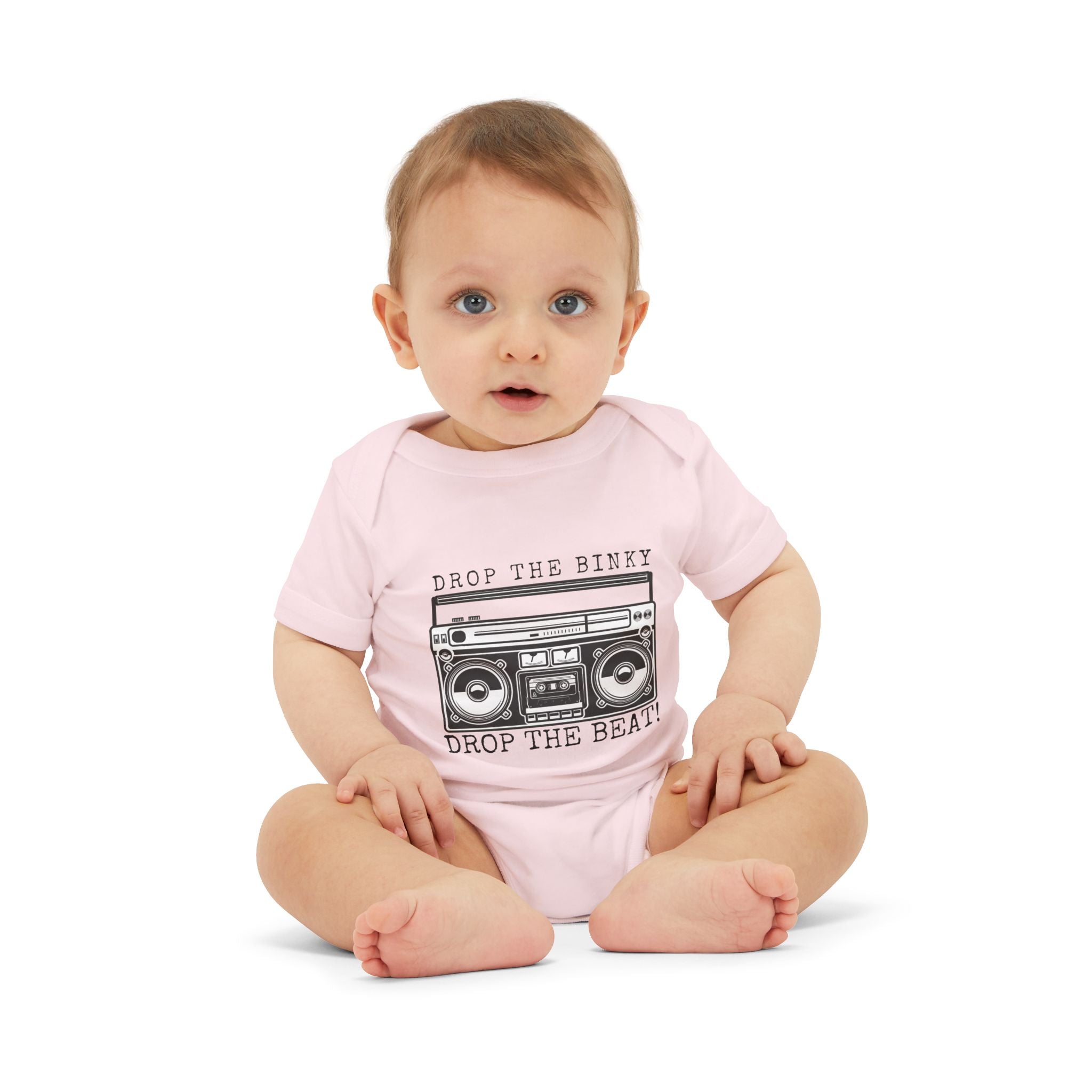 Drop the Binky, Drop the Beat  Baby Showers Gift Newborn Gifts, Music Lovers, Hipster Parents 90's parents