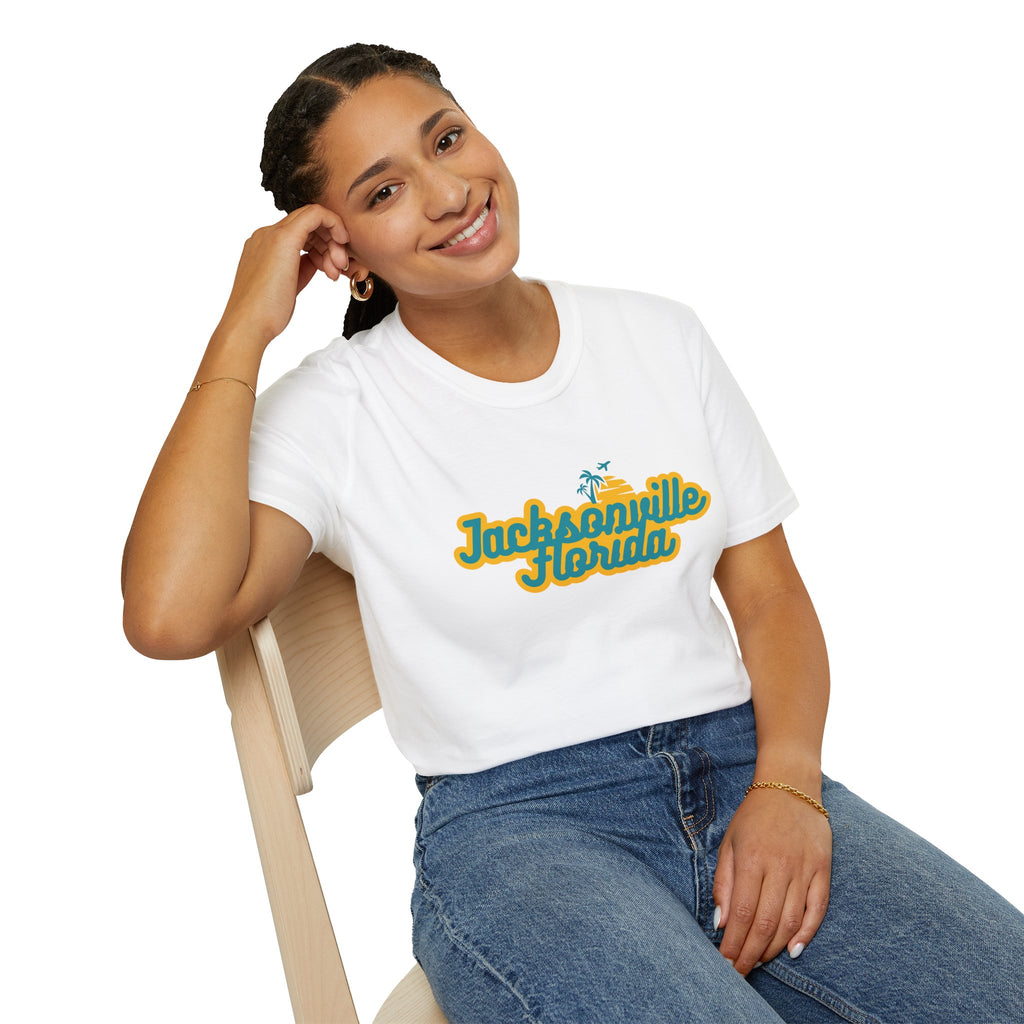 Classic Jacksonville Florida Unisex Softstyle T-Shirt