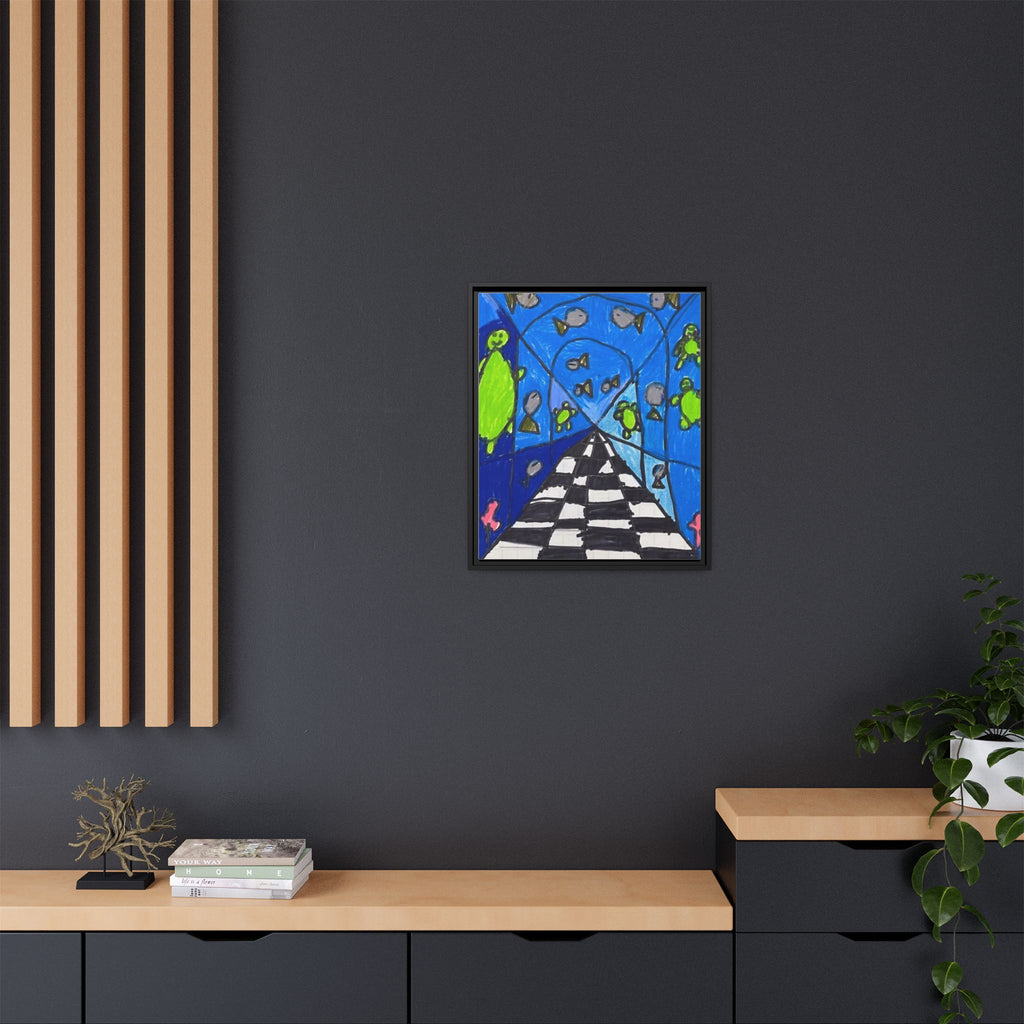 Creating Space Matte Canvas, Framed Art by Jackson Smith
