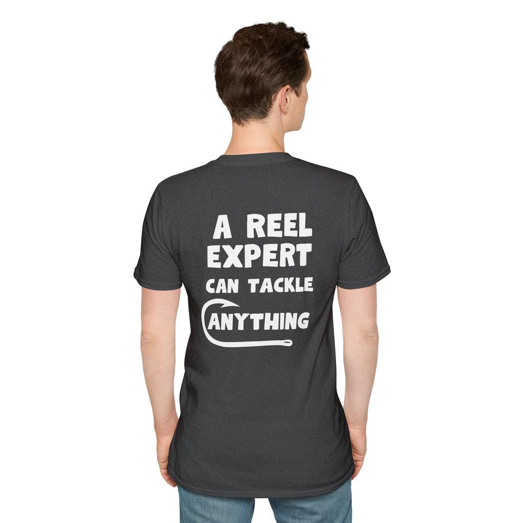 A Reel Expert Fishing Tee Unisex Softstyle T-Shirt