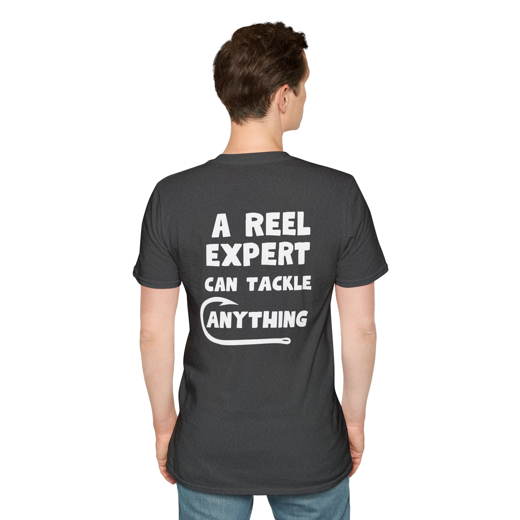 A Reel Expert Fishing Tee Unisex Softstyle T-Shirt