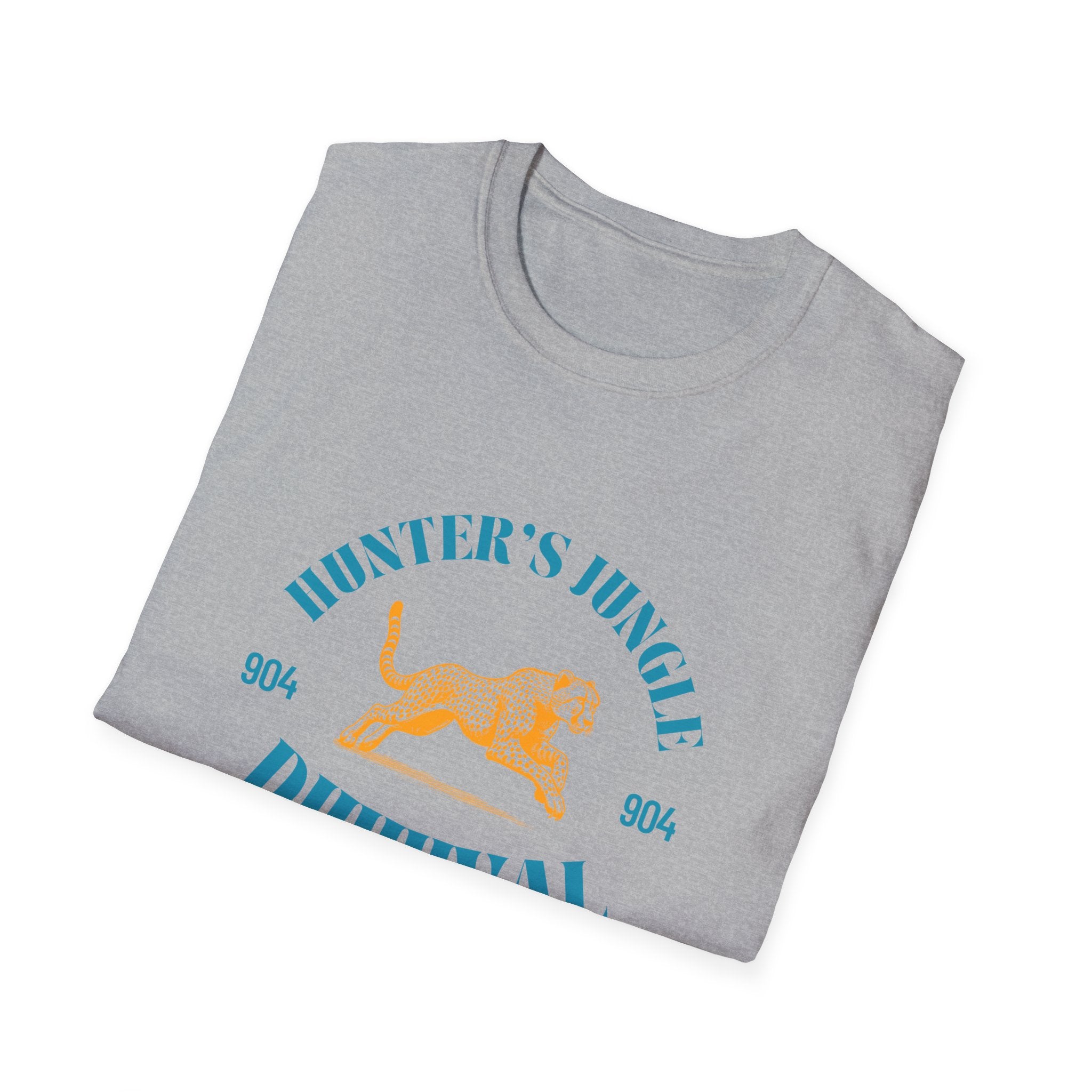 Hunter's Jungle  Soft T-Shirt - Duuuval Graphic Tee Vintage Travis Hunter T Shirt Jaguars Fans