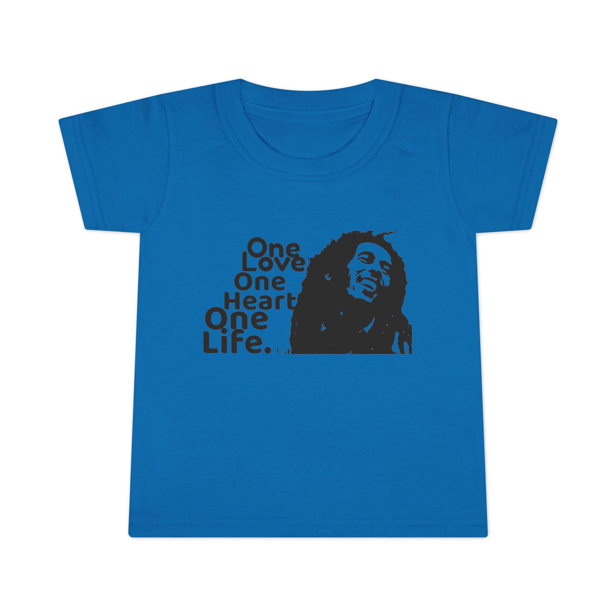 One Love Reggae Toddler T-shirt, Marley Tee For Toddlers