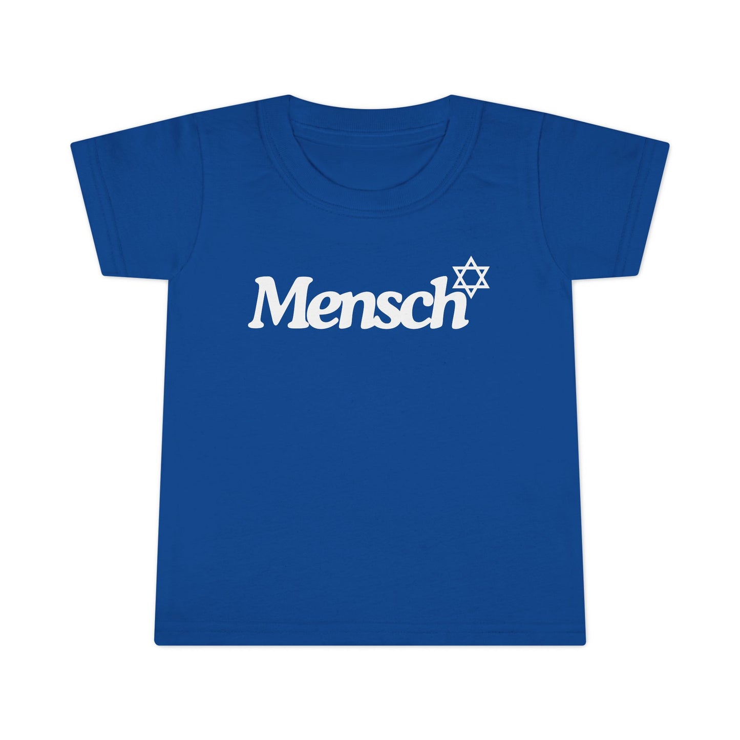 Toddler Mensch T-Shirt Jewish Kids Tee Yiddish Fun Playtime Shirt Jewish Toddler Gifts