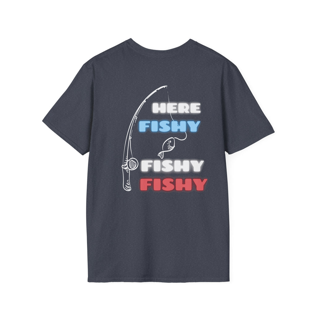 Fishing Vibe Unisex T-Shirt, Funny Fishing Shirt, Gift for Anglers, Fishing Tee for Dad